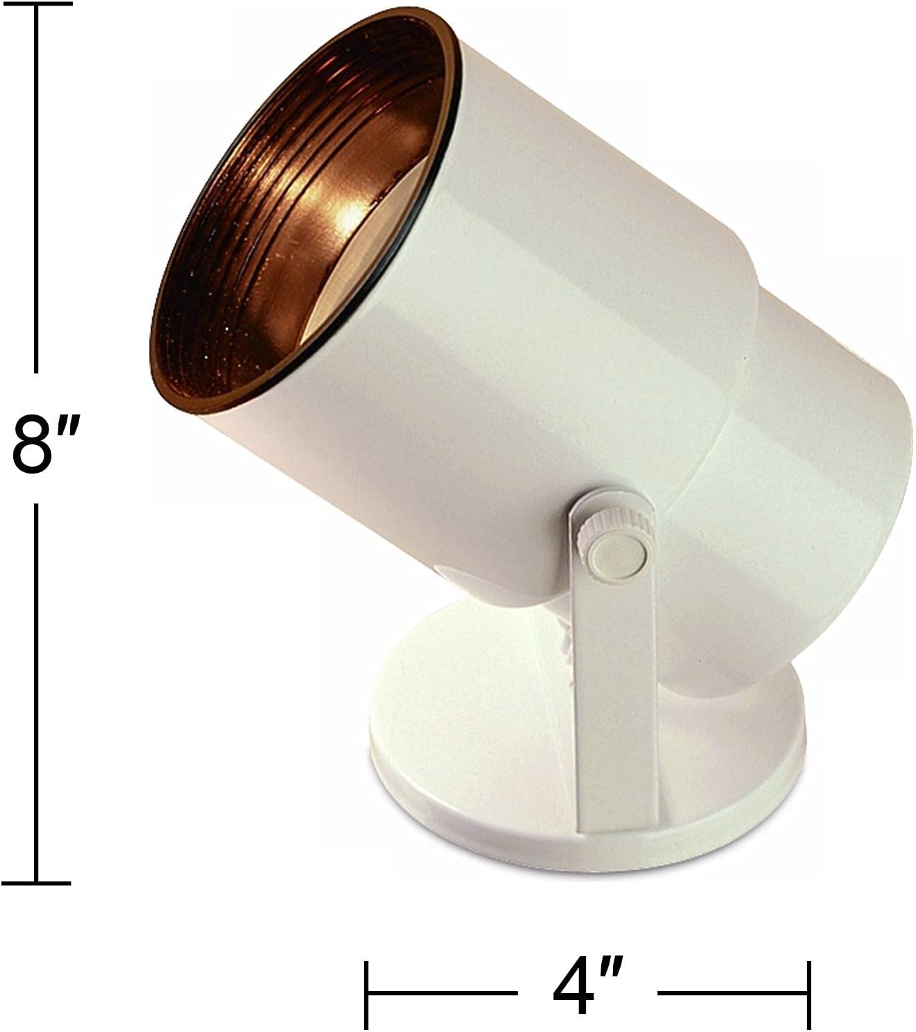 Pro Track 8 High Gloss White Accent Spot-Light