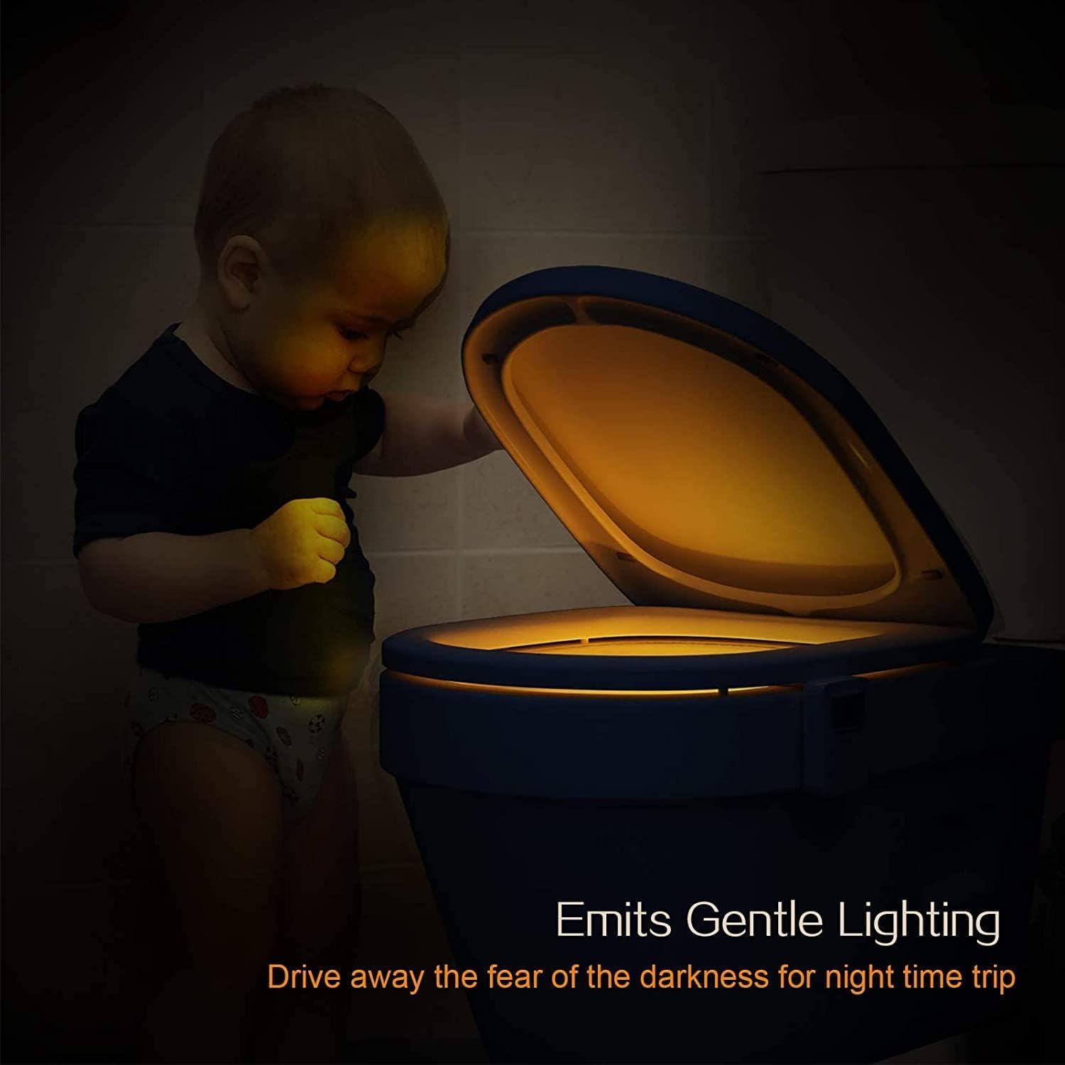 Chunace 3 Pack Motion Activated Toilet Night Lights
