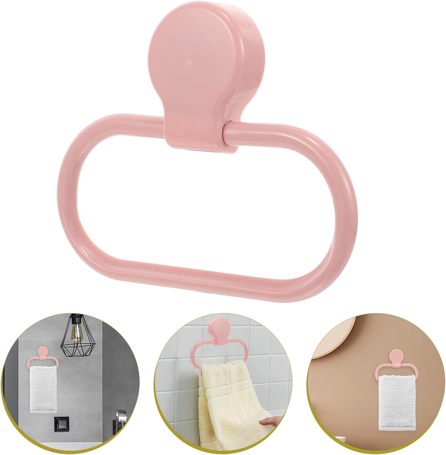 JOINPAYA No Drilling Magnetic Towel Ring Holder