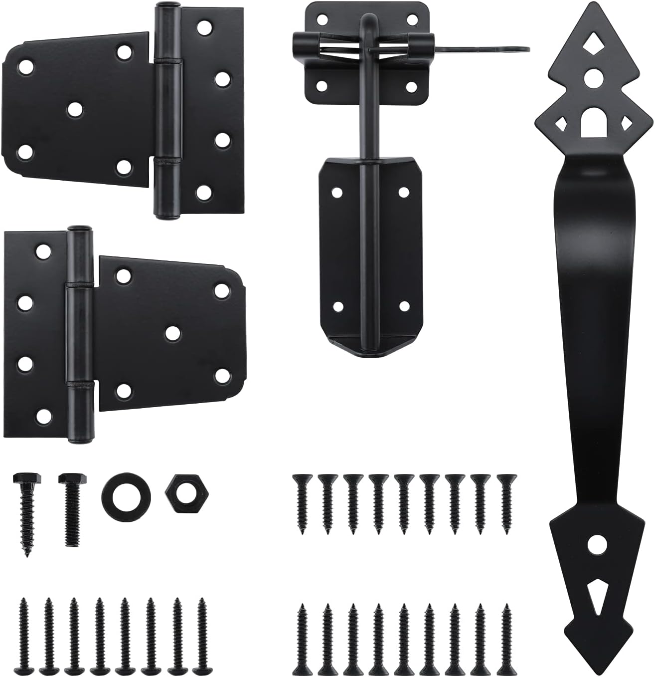 Secure Durable Gate Hinge Kit