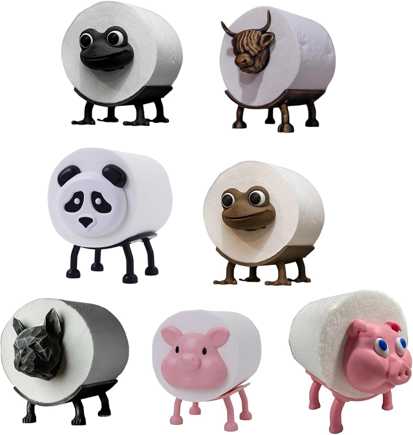 Meideli Funny Sheep Toilet Paper Holder