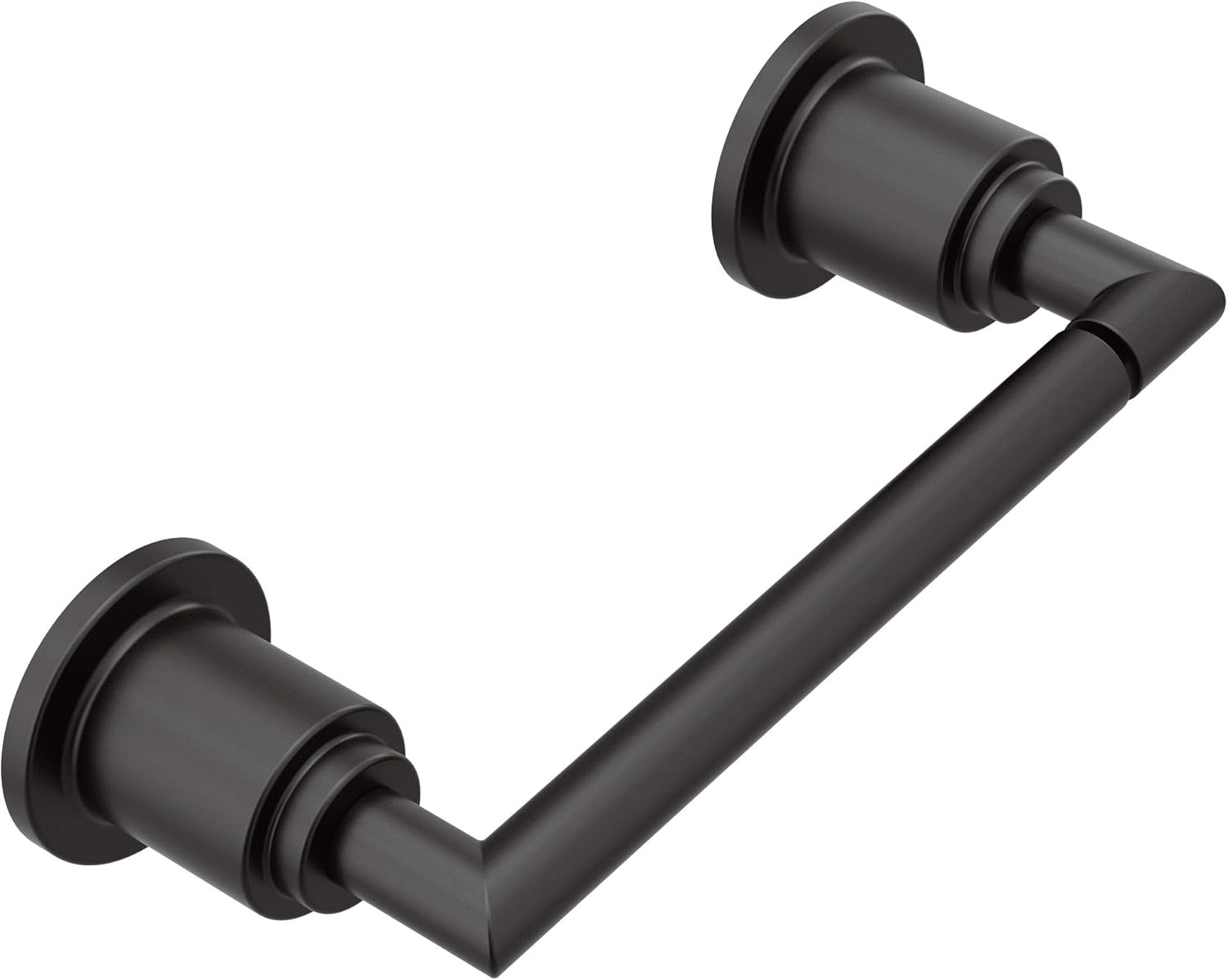 Moen YB0808BL Arris Pivoting Toilet Paper Holder Matte Black 1