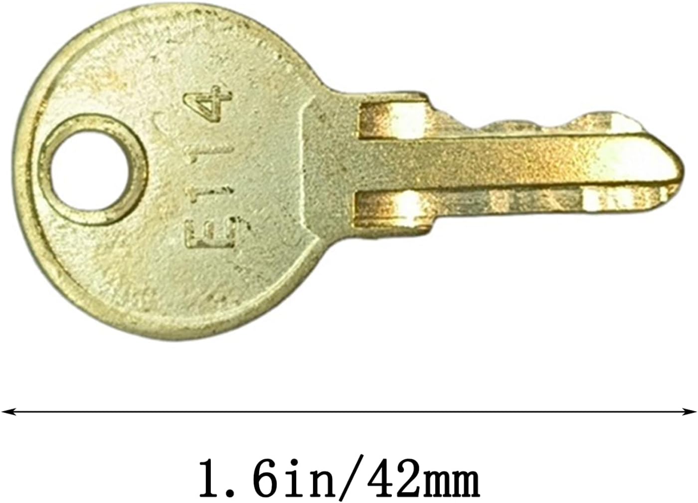 12PCS E114 Toilet Paper Dispenser Key Replacement