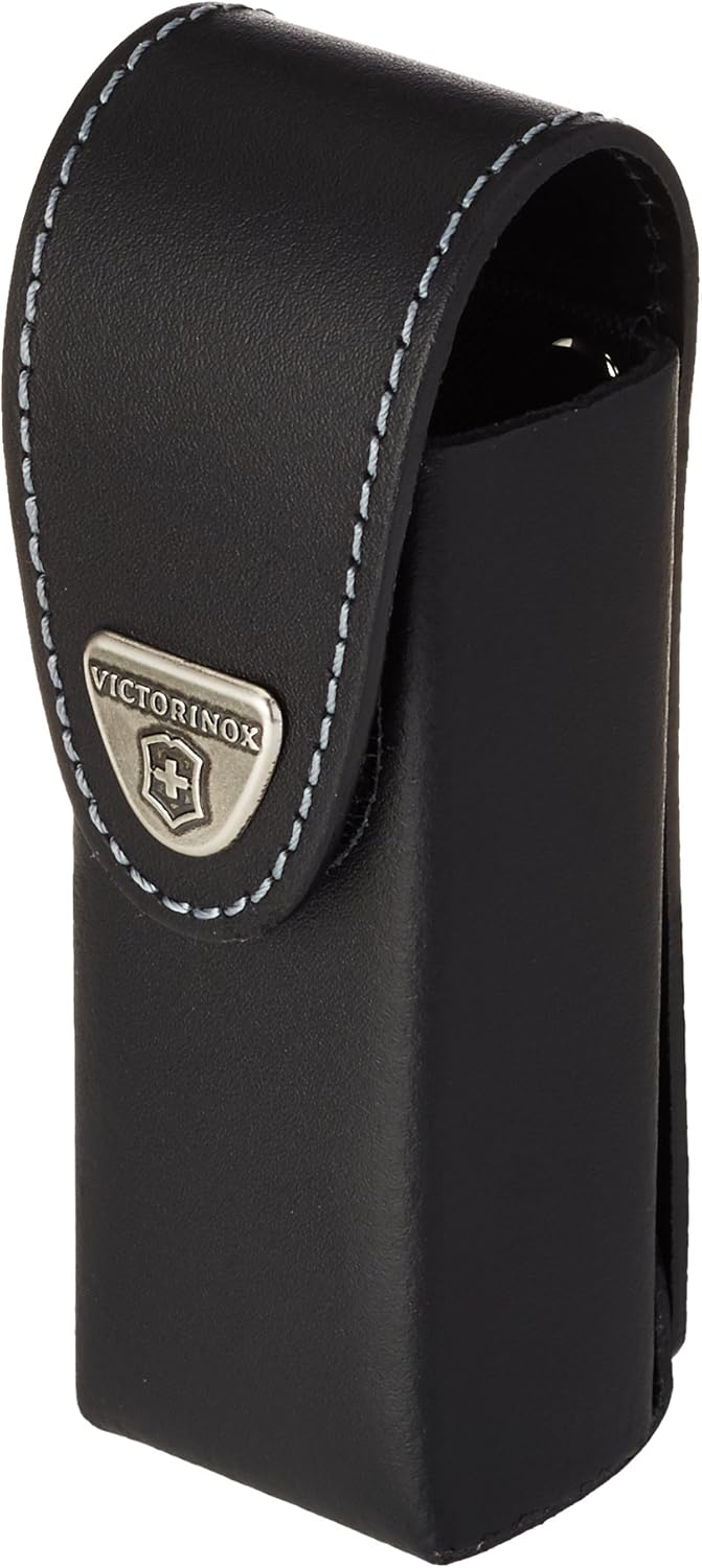 Victorinox Leather Pocket Knife Pouch Black