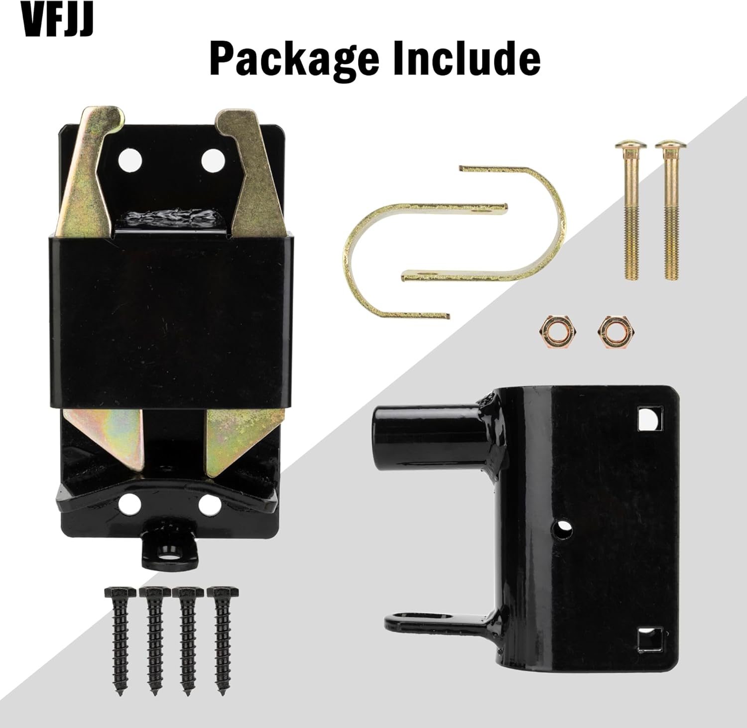 HD Two-Way Farm Gate Latch Lockable Versatile for Cows Livestock Gates
