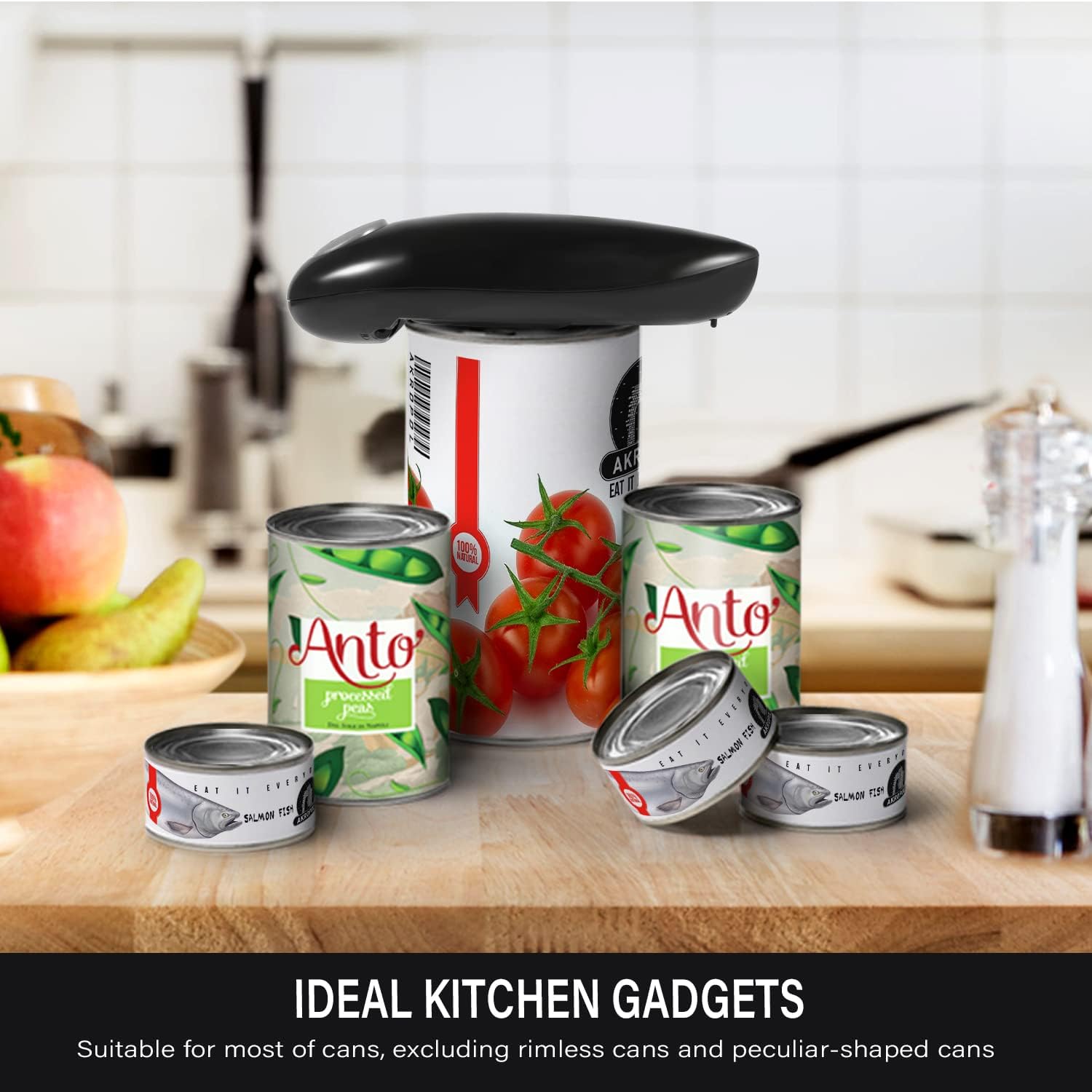 Electric Can Opener One Touch Switch 1
