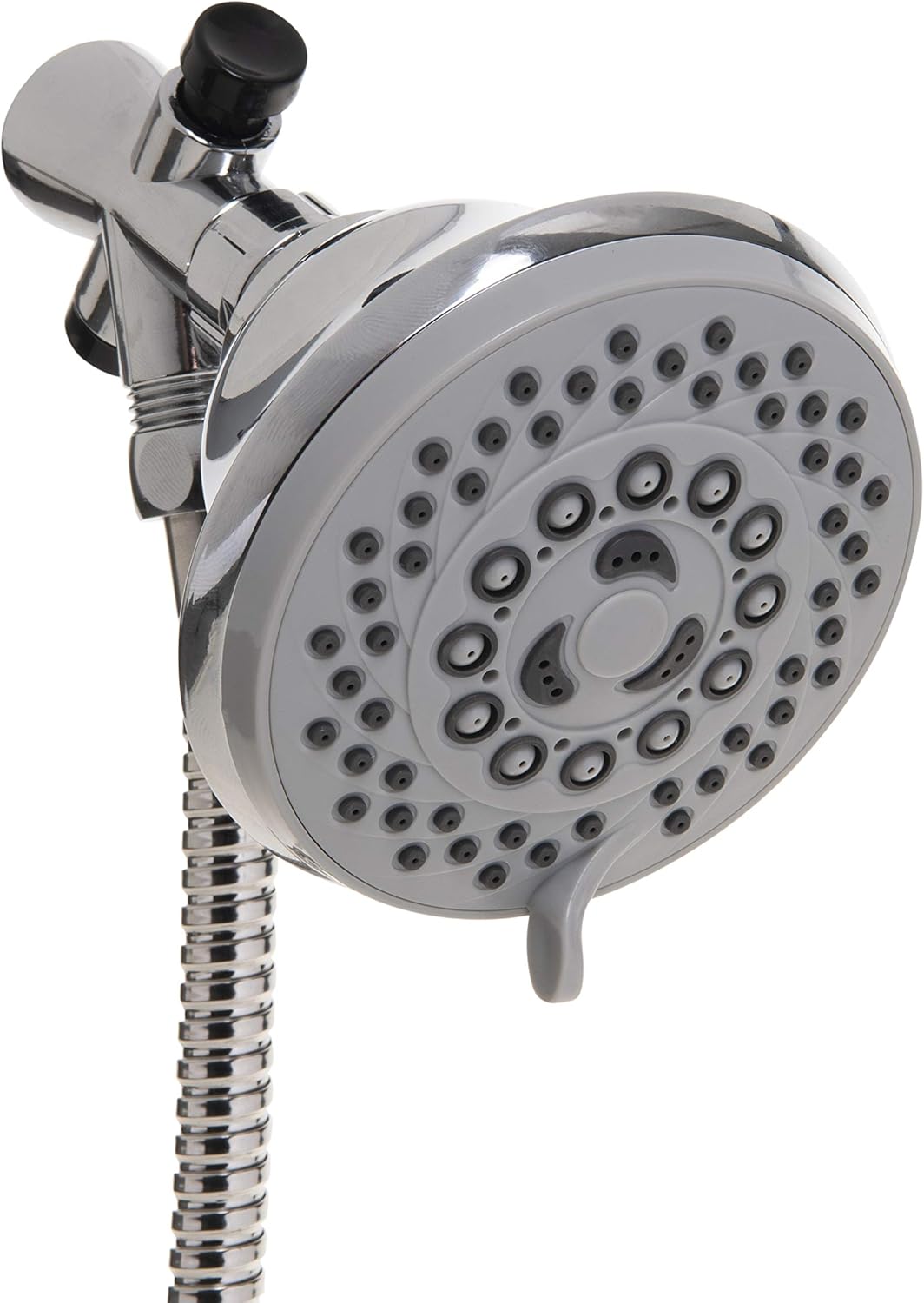 Bath Bliss Dual Shower Head 5 Modes Stainless Steel Wall Mounted
