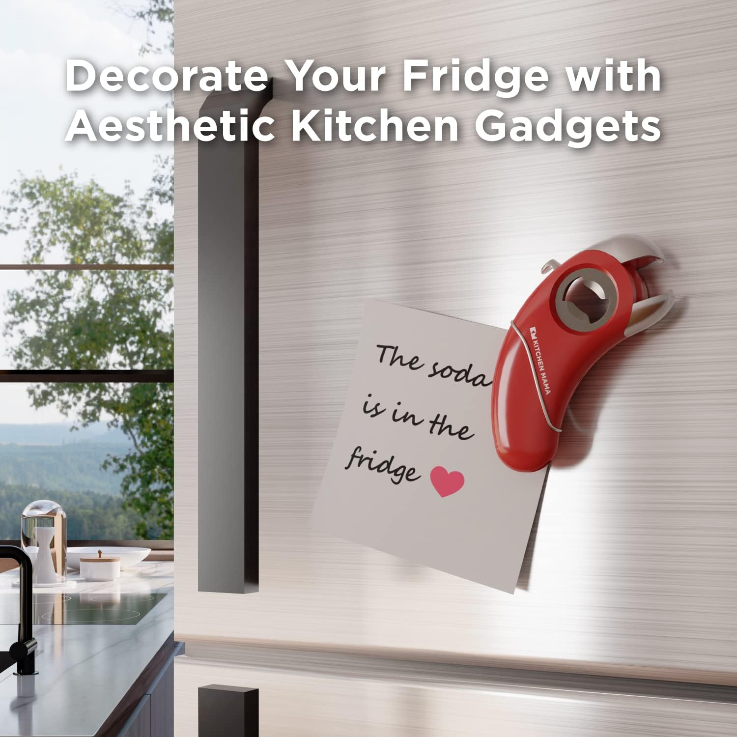 Kitchen Mama Epic One Multifunction Opener Blue