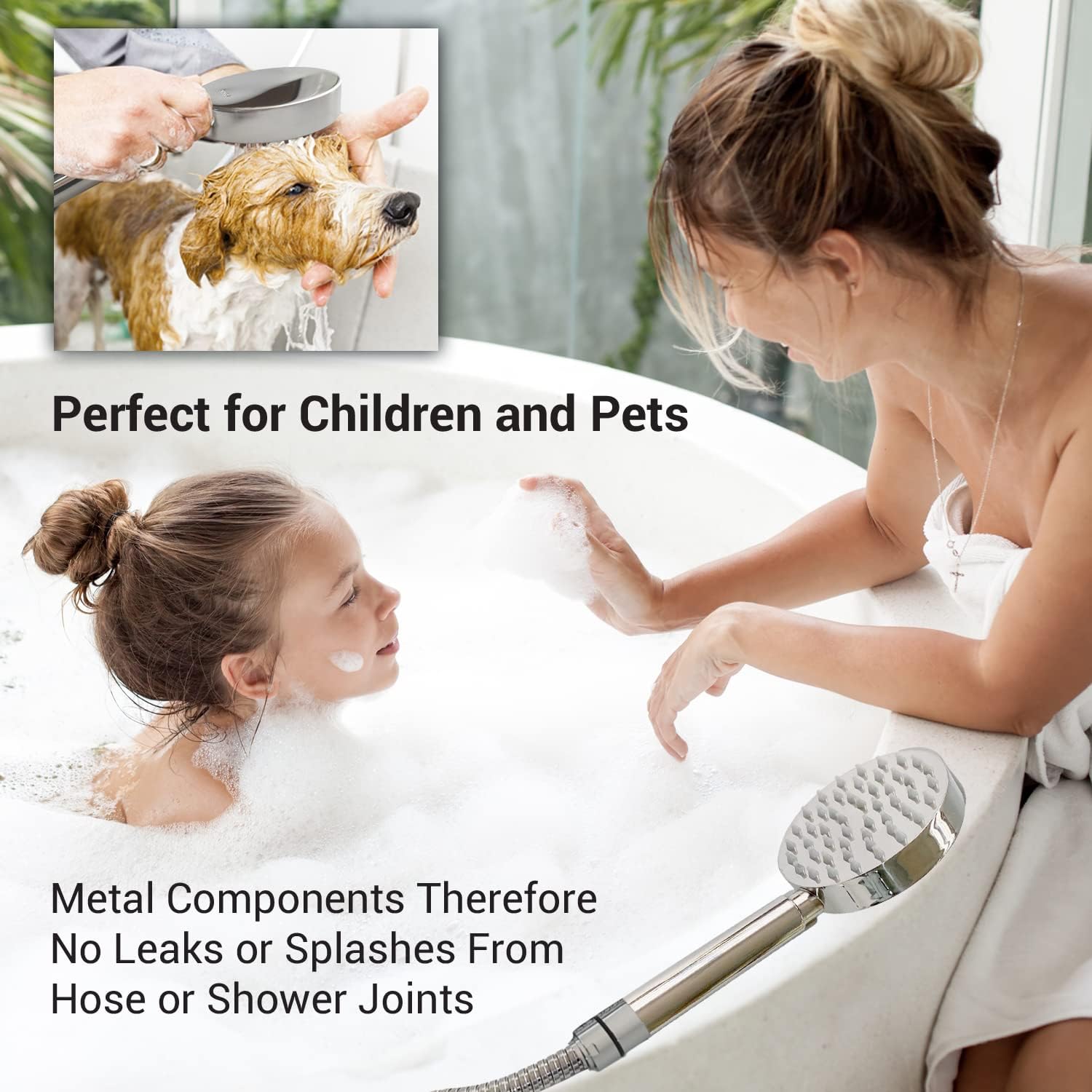 All Metal Showers Set