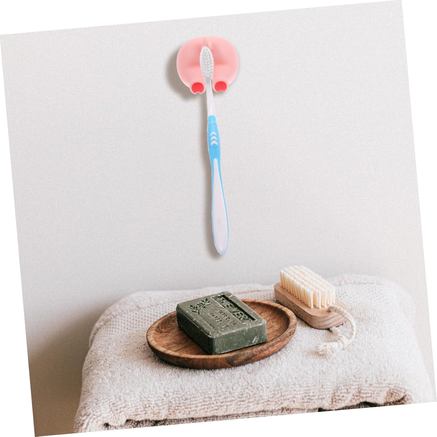 GLEAVI Cute Cartoon Tail Towel Hook for Keys and Bags