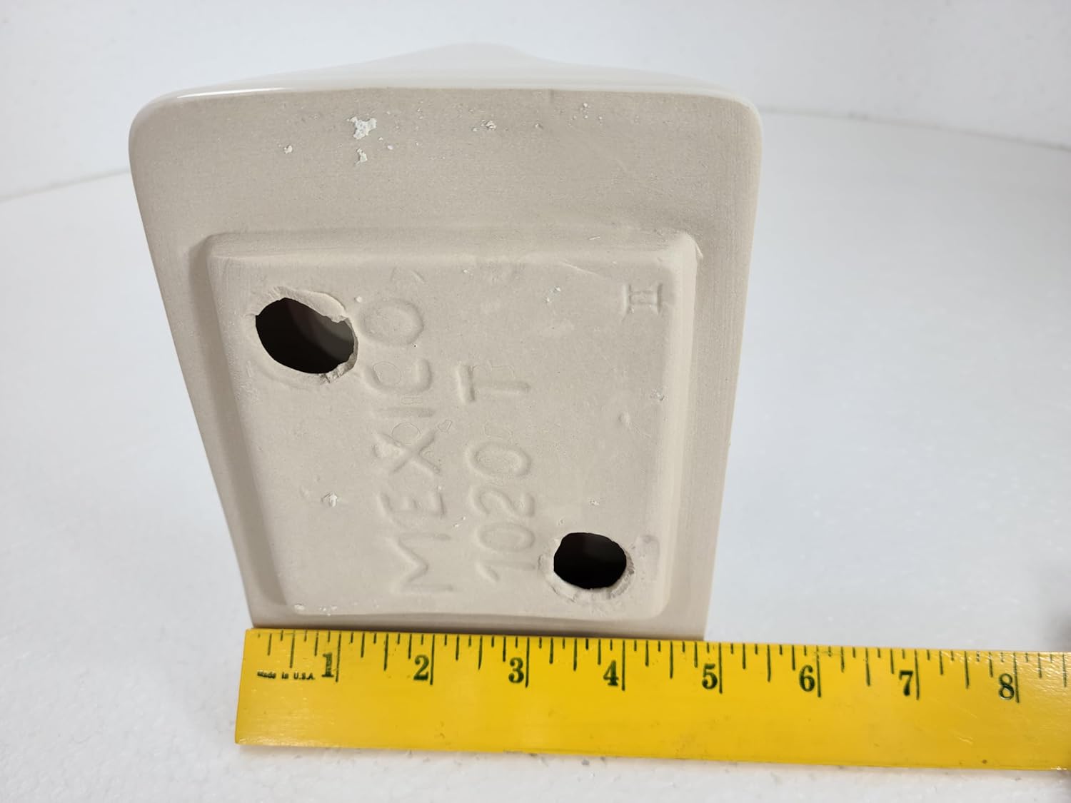 Beige Bone Almond Ceramic TP Holder Wall Mount