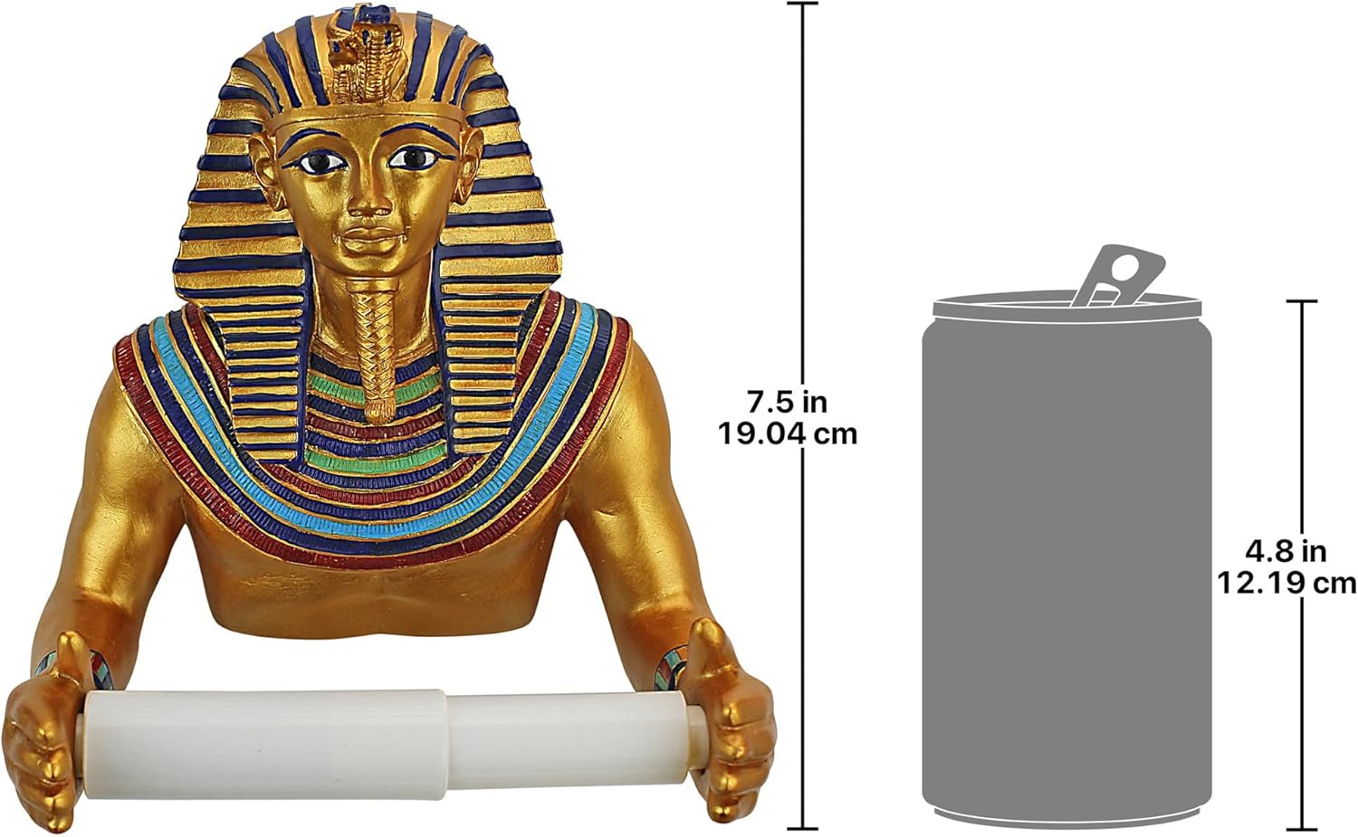 Design Toscano King TUT Royal Toilet Paper Holder