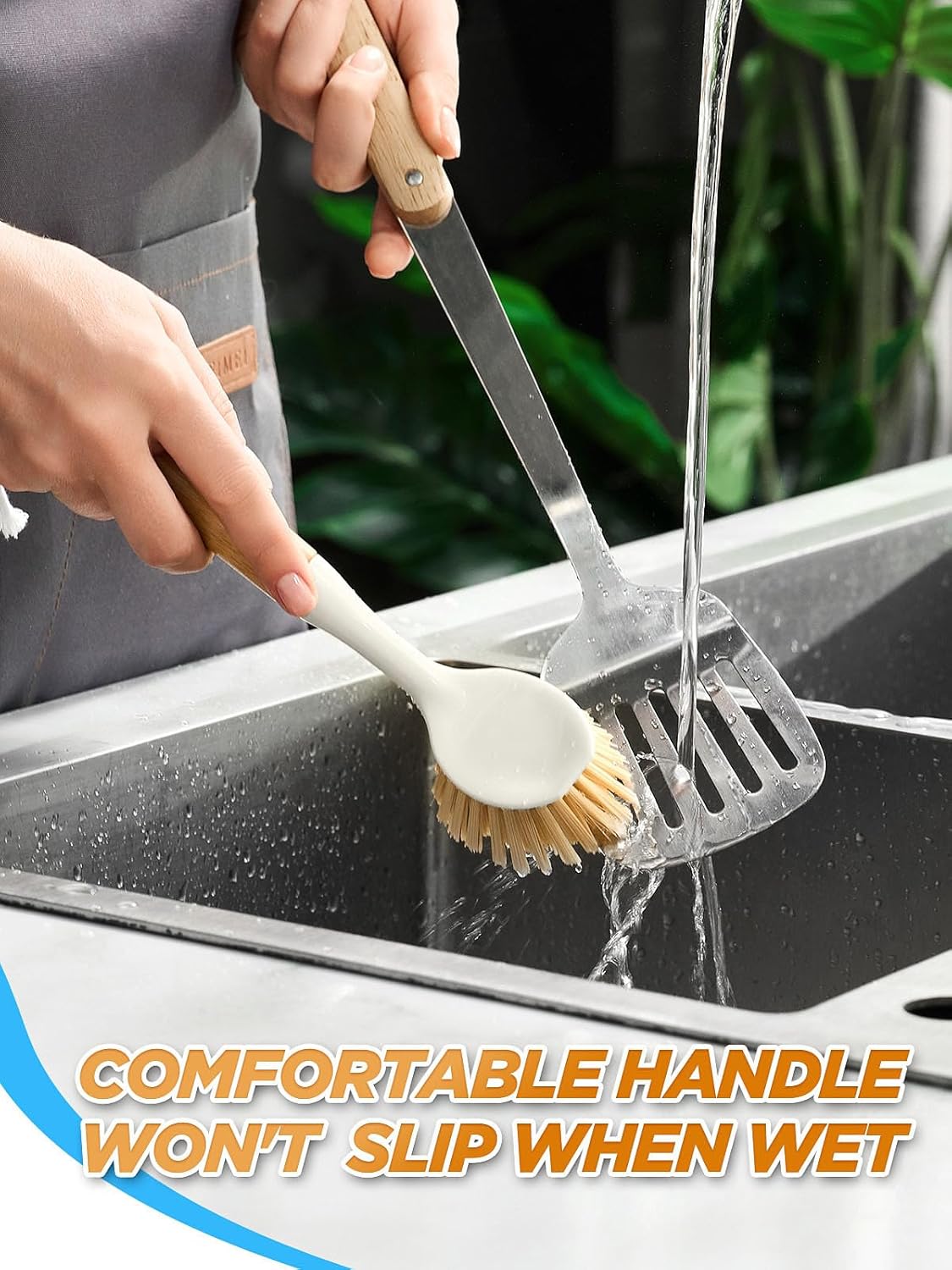 CLUEAPOP Kitchen Brushes for Meat Chopper and More