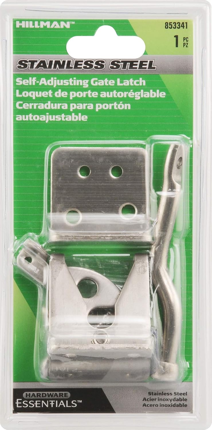 Sturdy Adjustable Stainless Steel Gate Latch