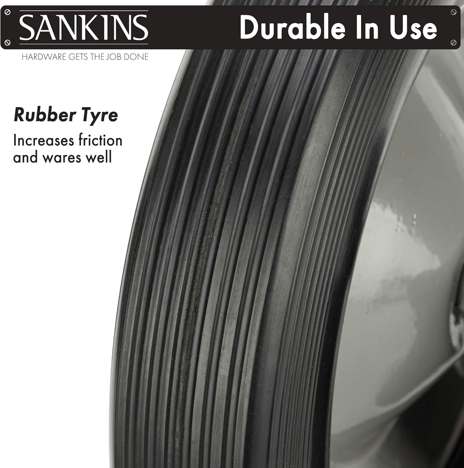 8 Heavy-Duty Gate Wheels