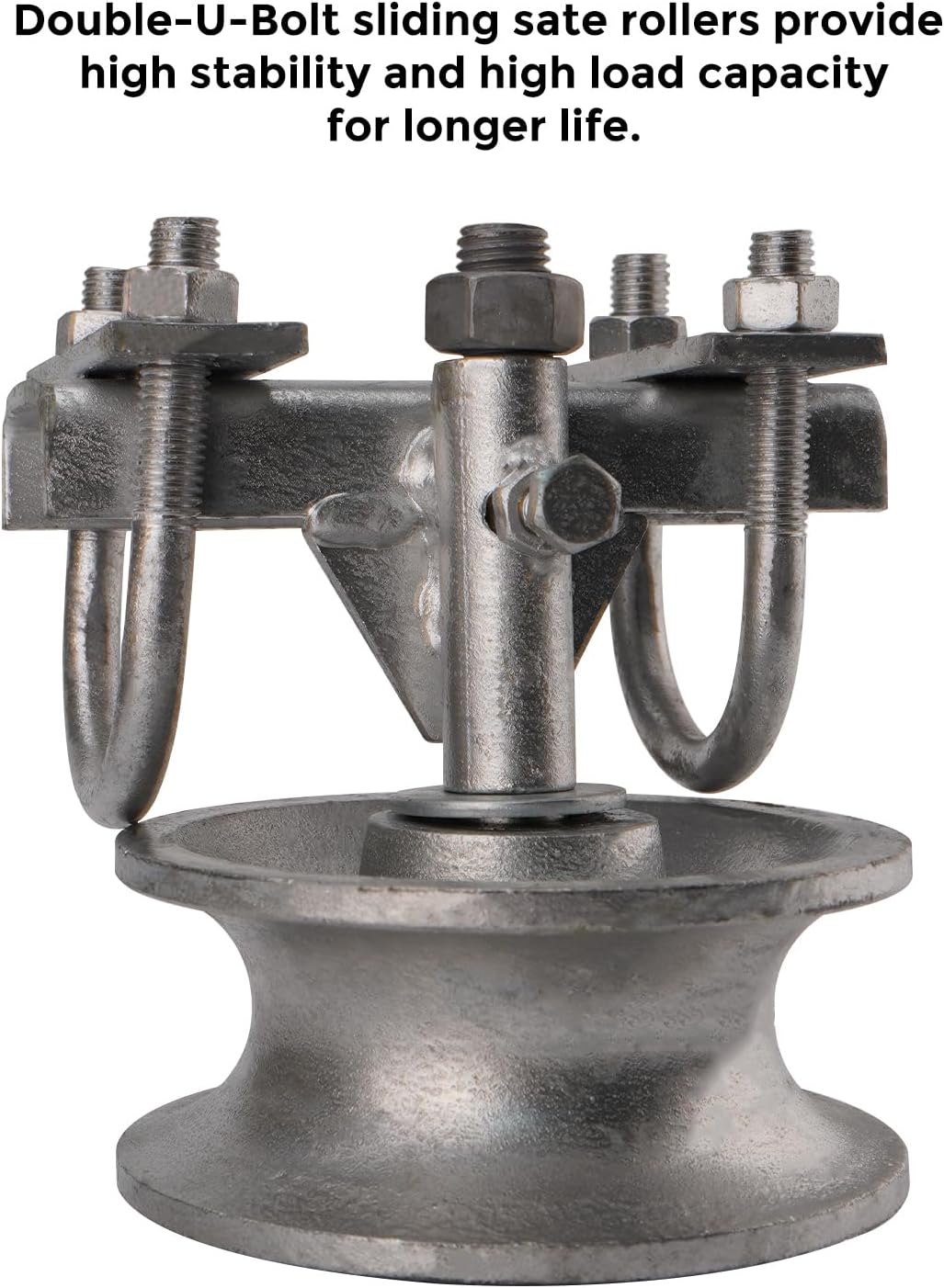 Galvanized Pipe Track Wheel for Gates