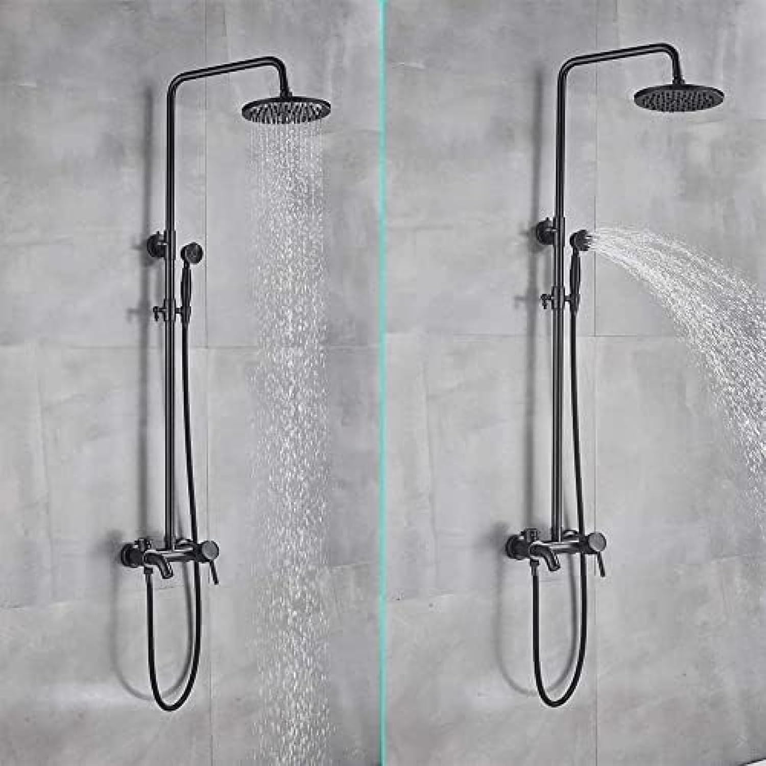 Stainless Steel Showers Luxury Massage Faucets
