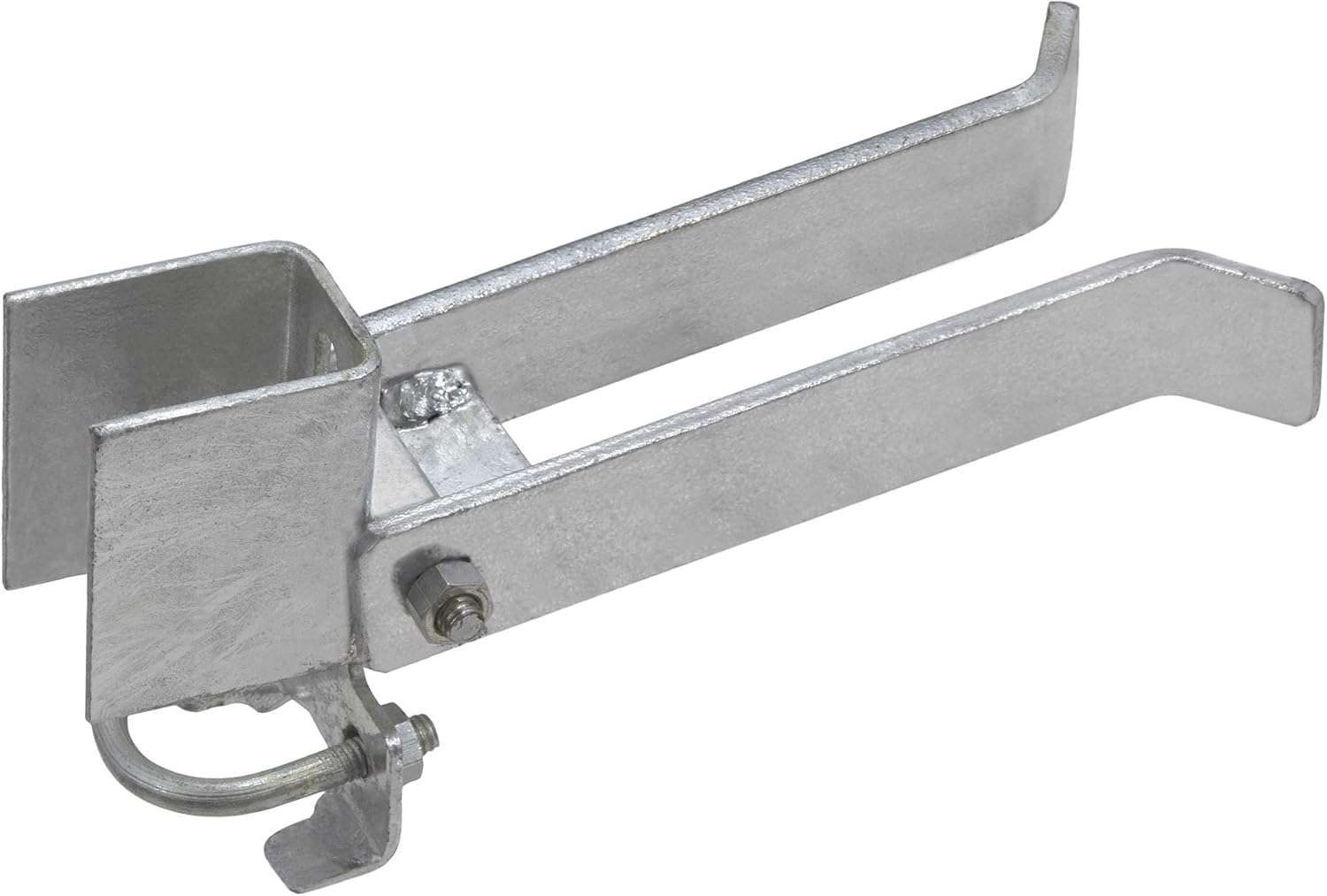 Double Gate Latch for Chain Link Fences
