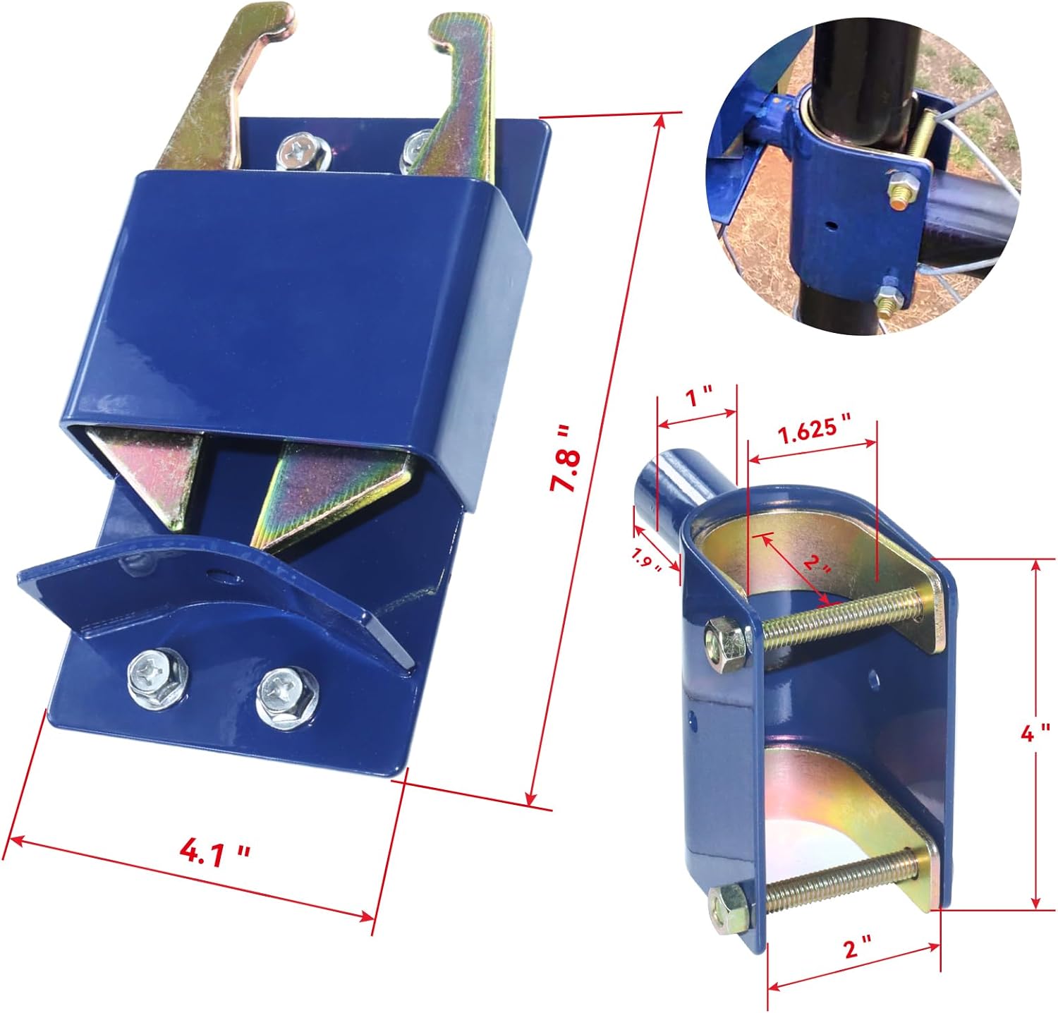 Lawneagle 2-Piece S16100300 Gate Latch Replacement