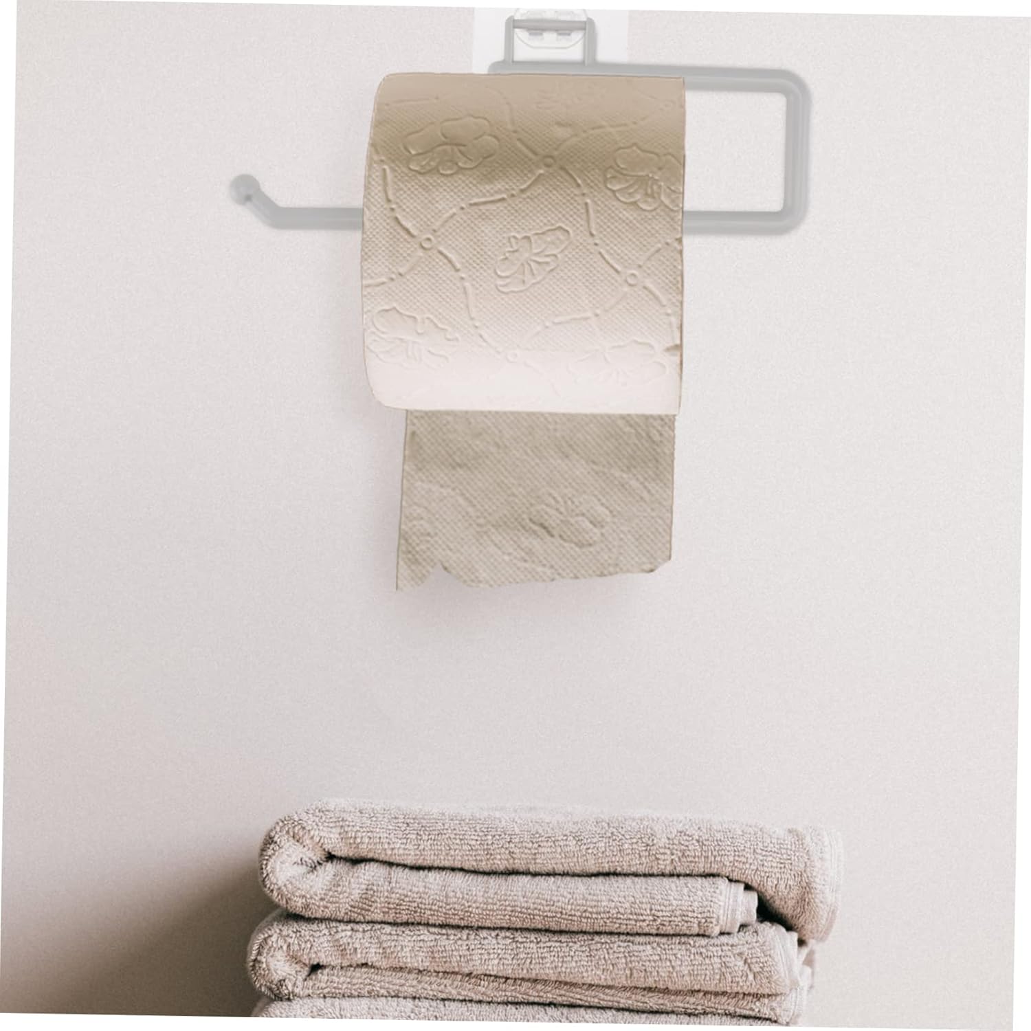 Wall Mounted Toilet Paper Holder - Durable Stylish Space-Saving Design