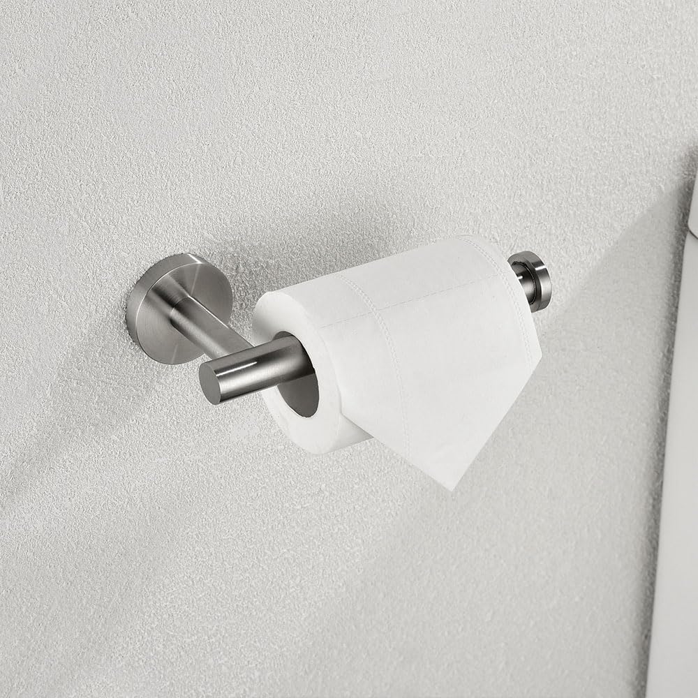 Anqtovp 5-Piece Bathroom Hardware Set Wall Mounted
