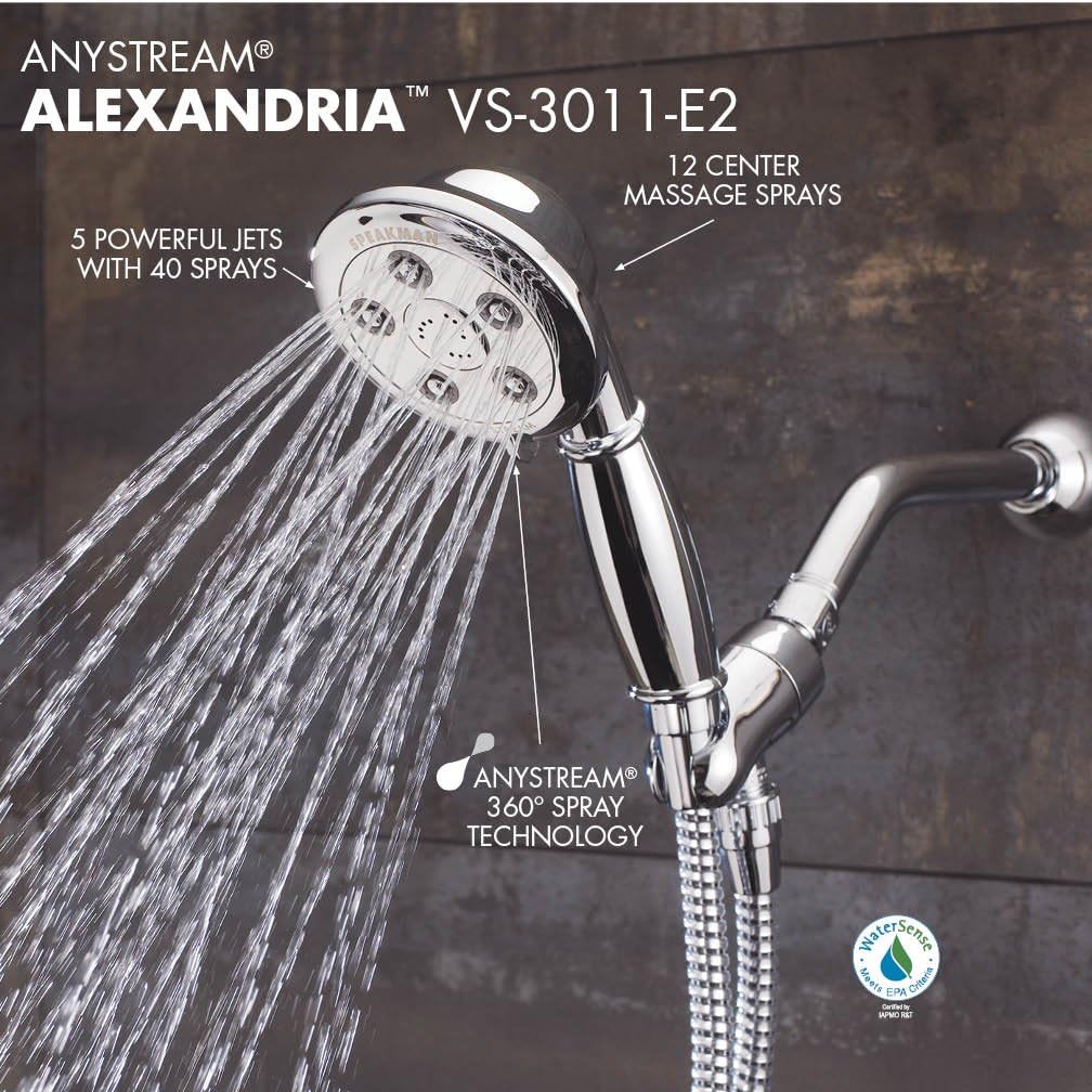 Effortless High-Pressure Chelsea Shower Head