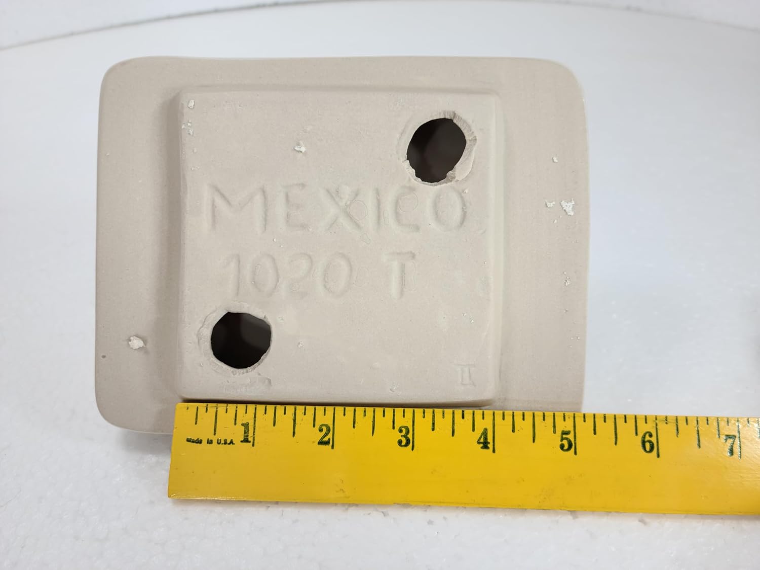 Beige Bone Almond Ceramic TP Holder Wall Mount