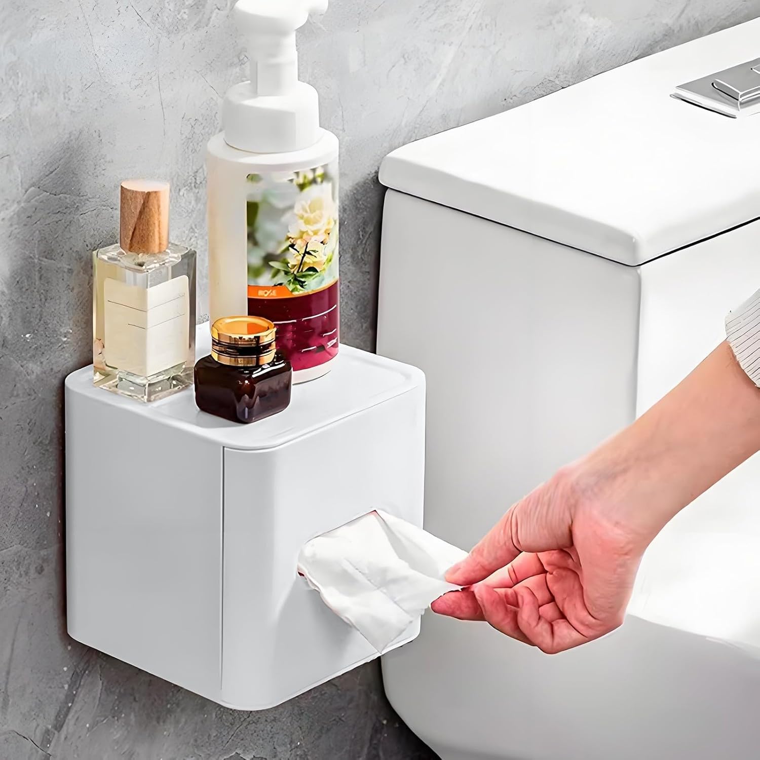 High-Duty Wall-Mounted Toilet Paper Holder