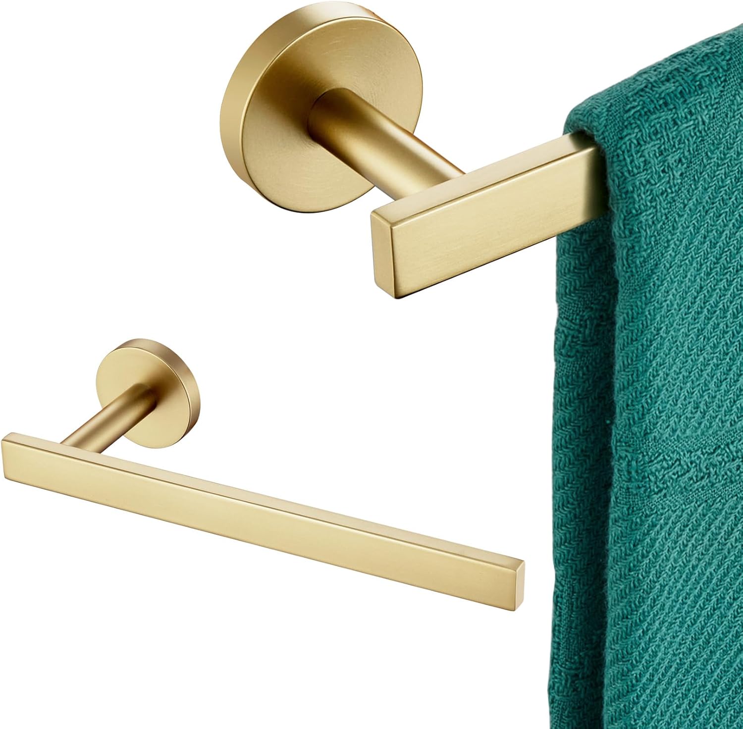 32 Inch Brushed Gold Towel Bar with Holder and Bracket AN4001GD-L32