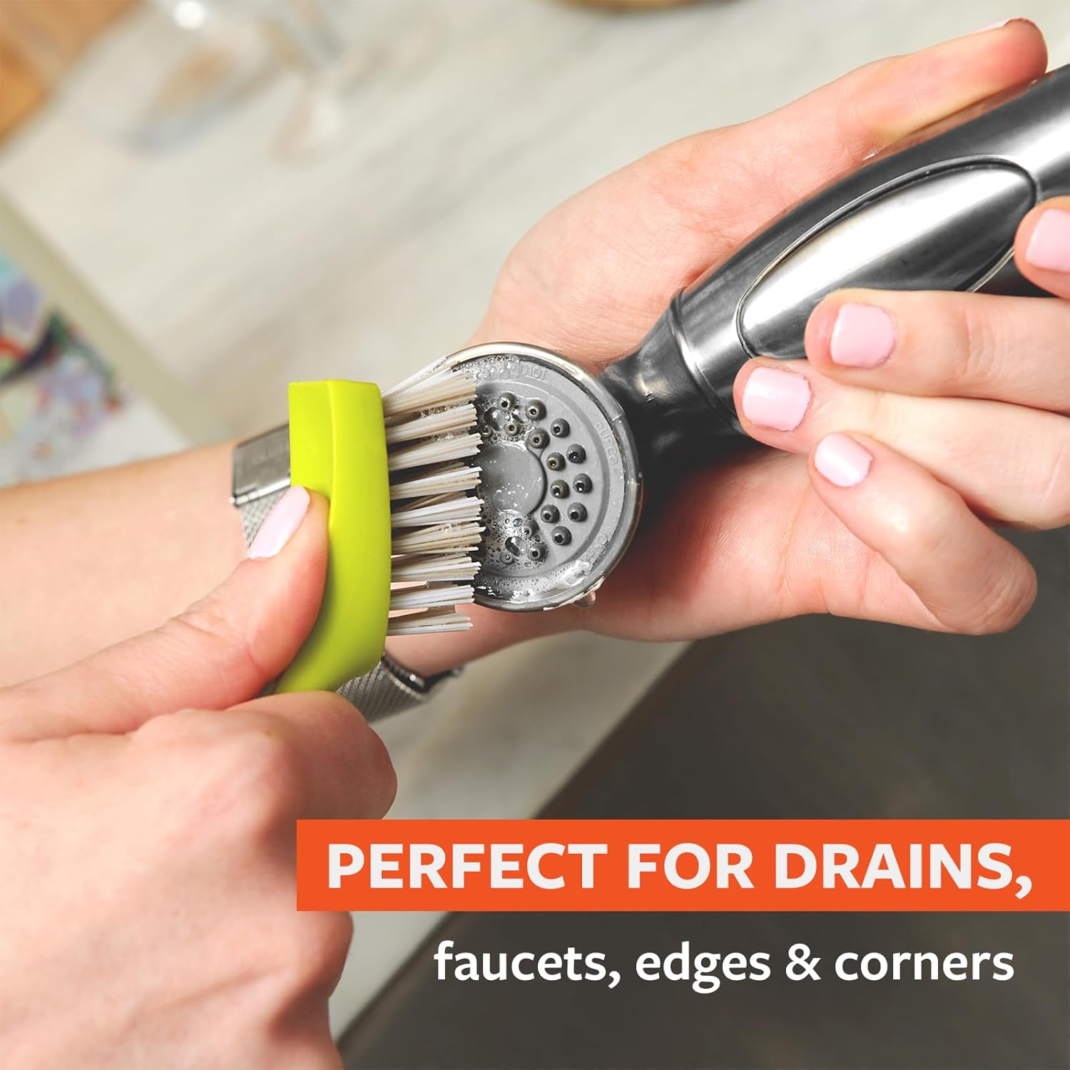 Full Circle Micro Manager Cleaning Brush Green 1