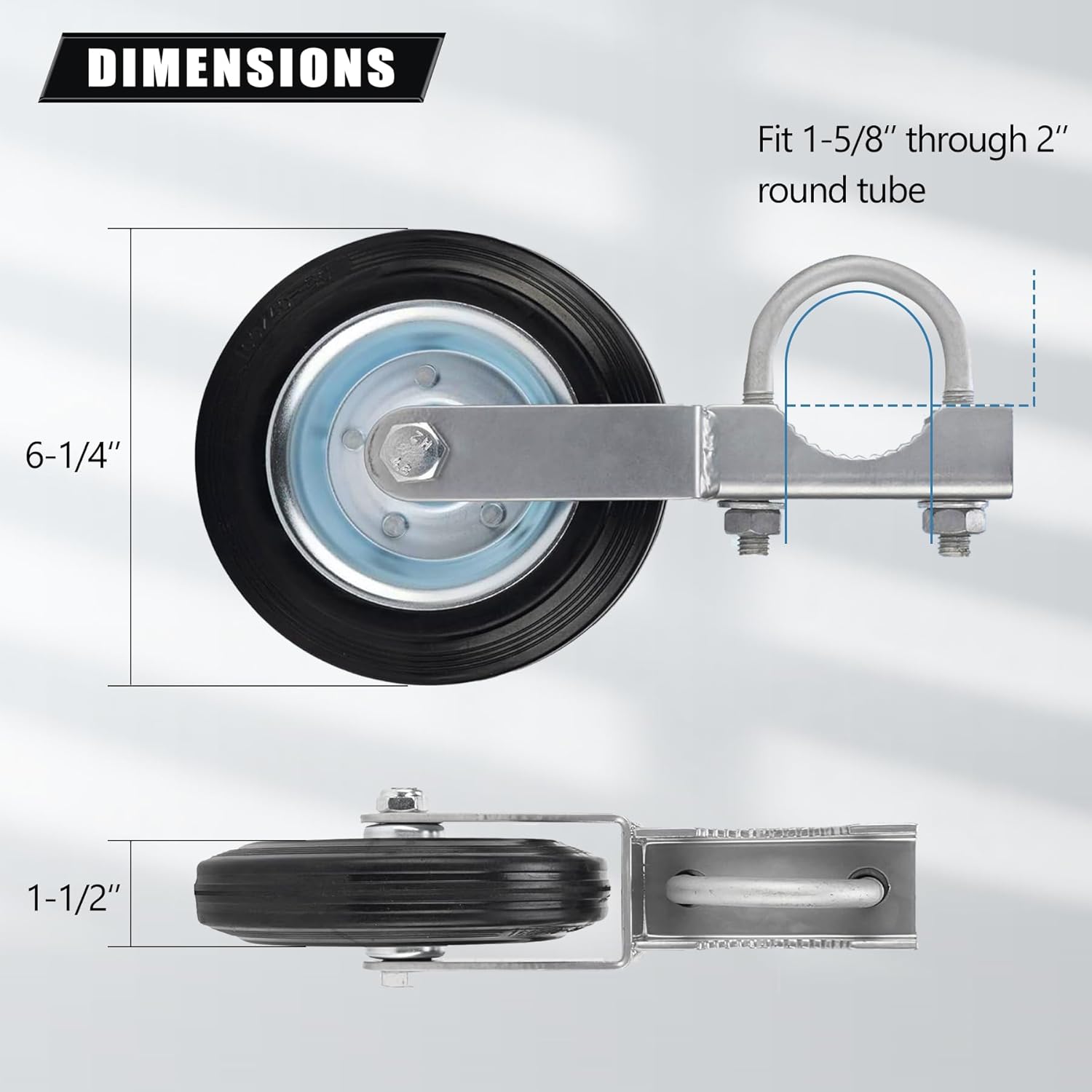 Kikerike Heavy Duty Gate Wheel