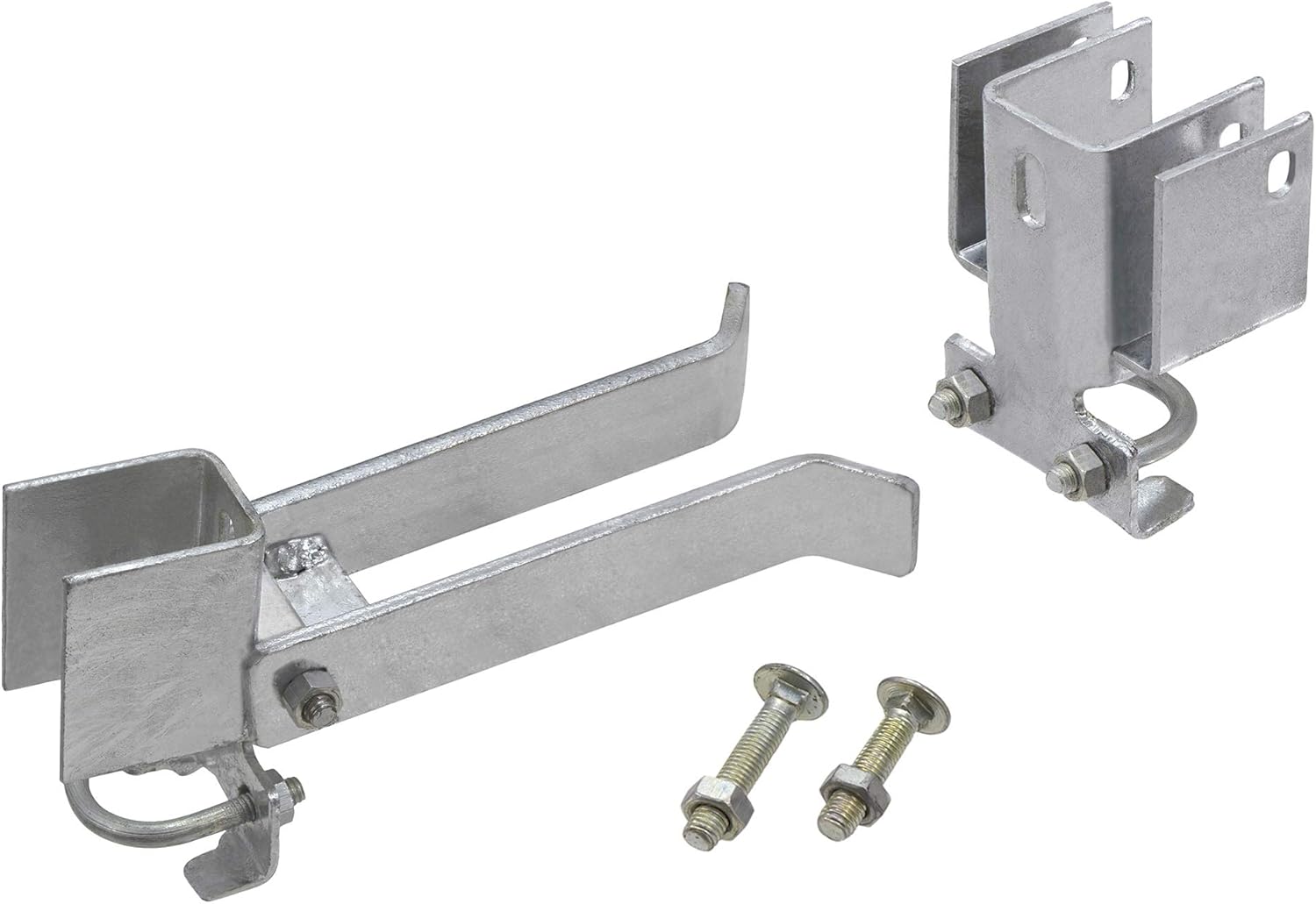 Double Gate Latch for Chain Link Fences