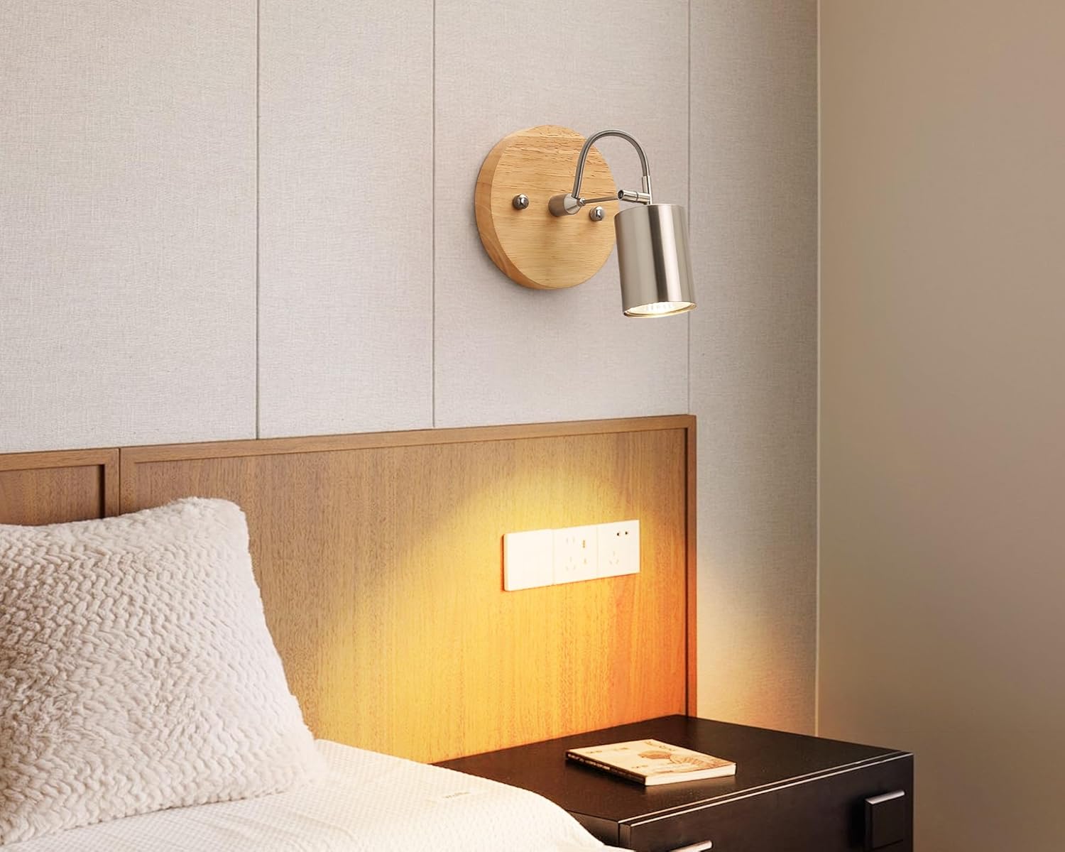 2 Pack Adjustable Ceiling Spotlights with Rotatable Head