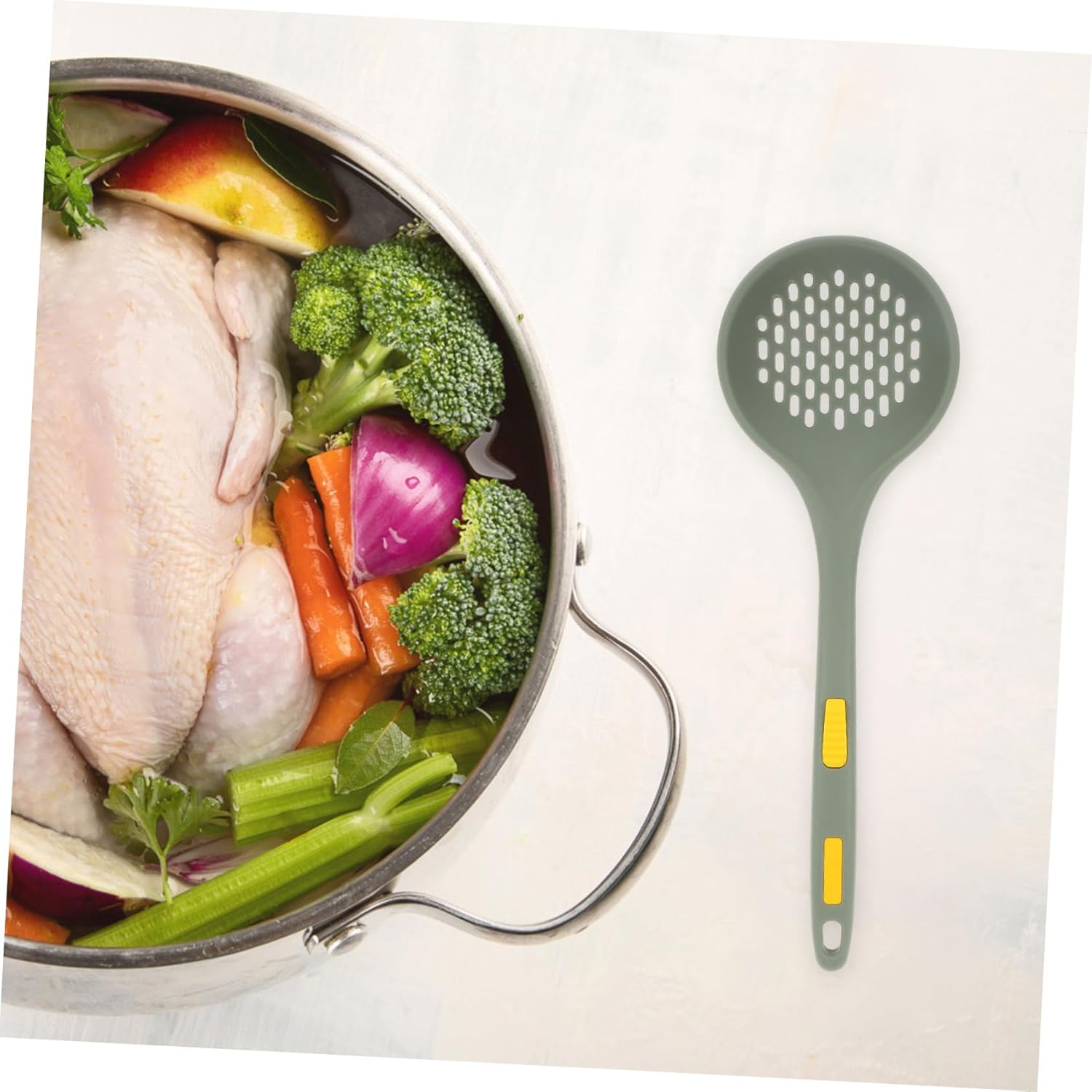 VINTORKY Multi-Functional Colander Spoon for Noodles and Fries