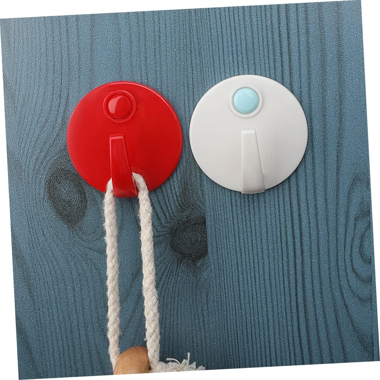 Homoyoyo Heavy Duty Adhesive Wall Hooks for Bathroom