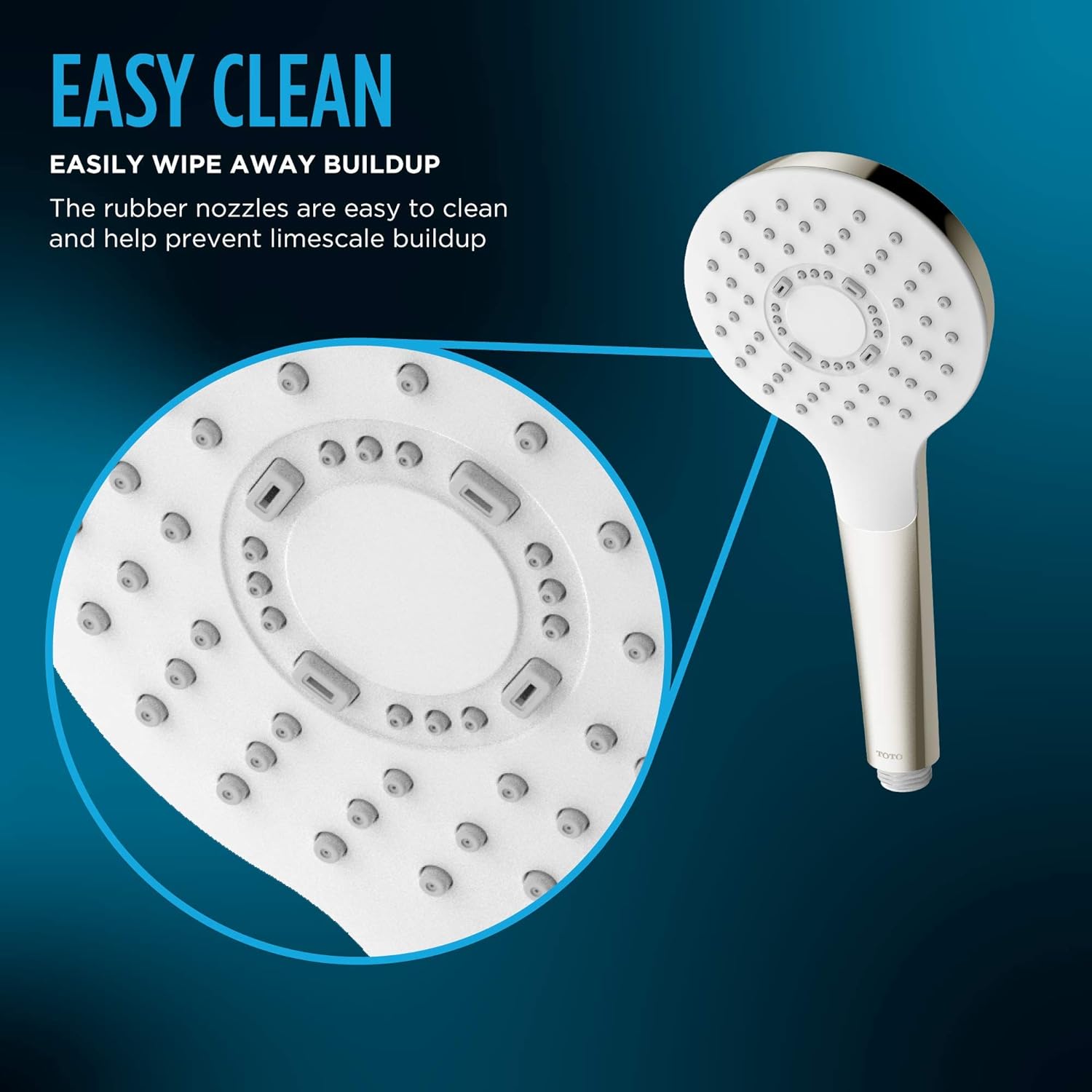 TOTO 4-inch Polished Chrome High-Performance Showerhead