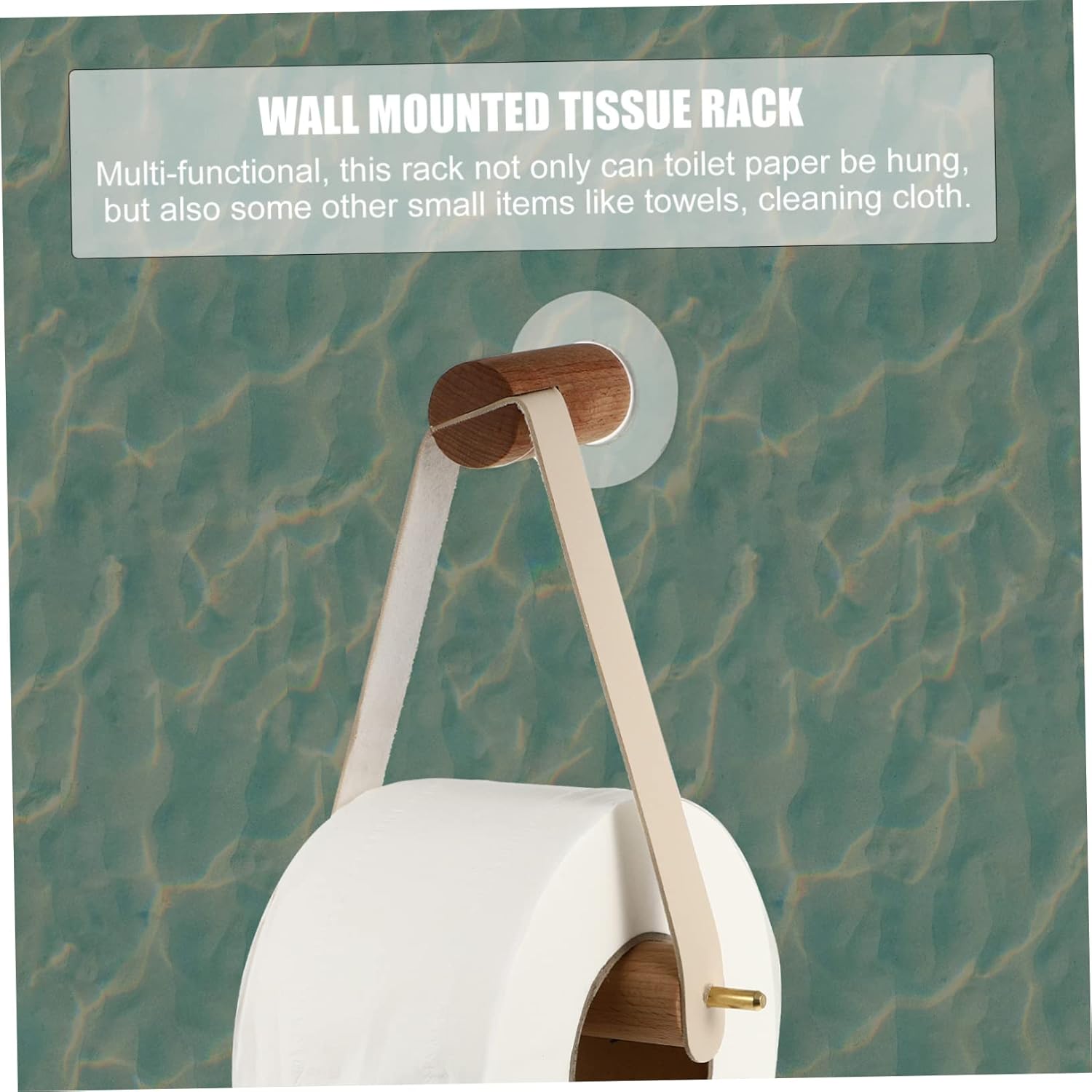 HoliBanna Stylish Wall-Mounted Toilet Paper Holder