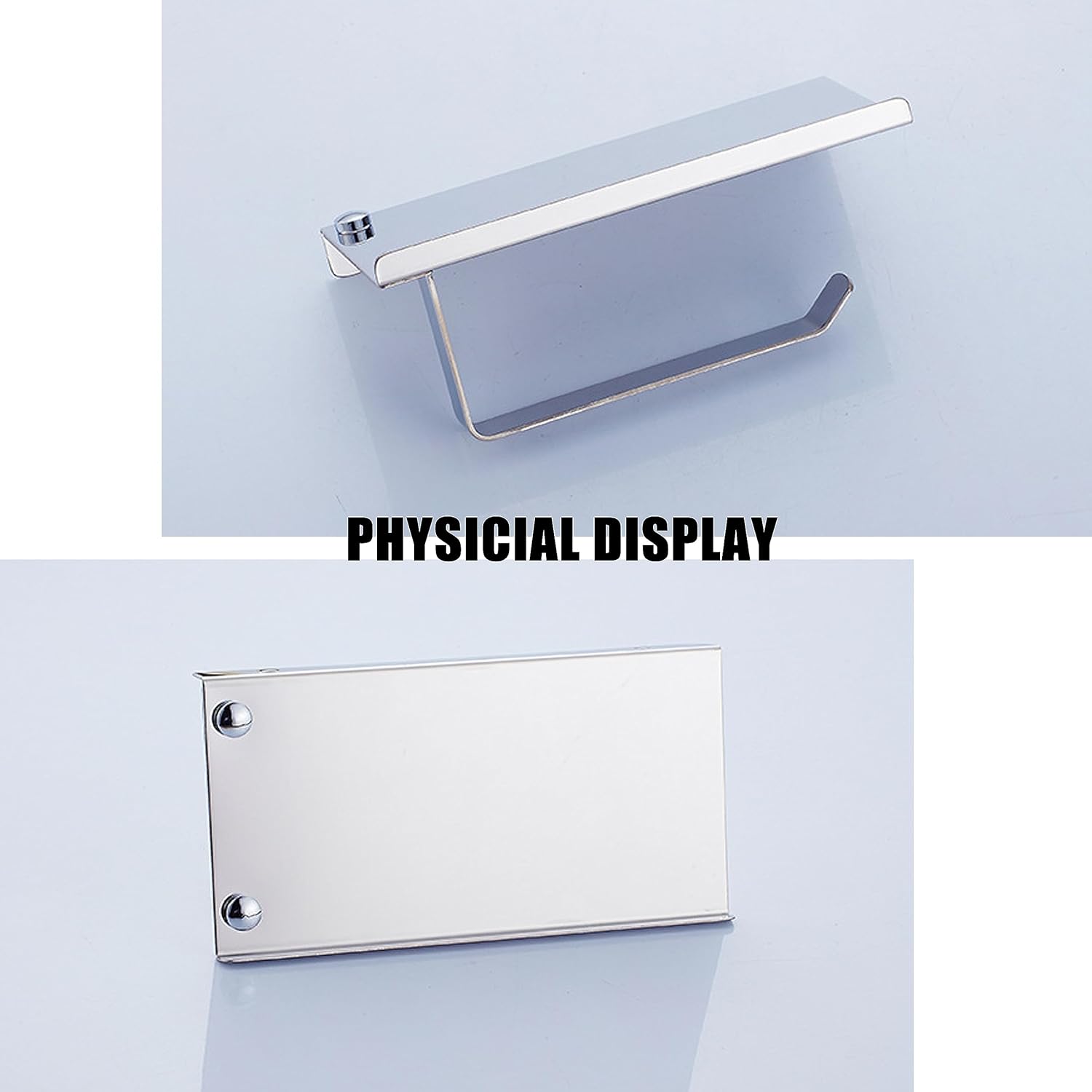 Stainless Steel Toilet Paper Holder Wall Mount