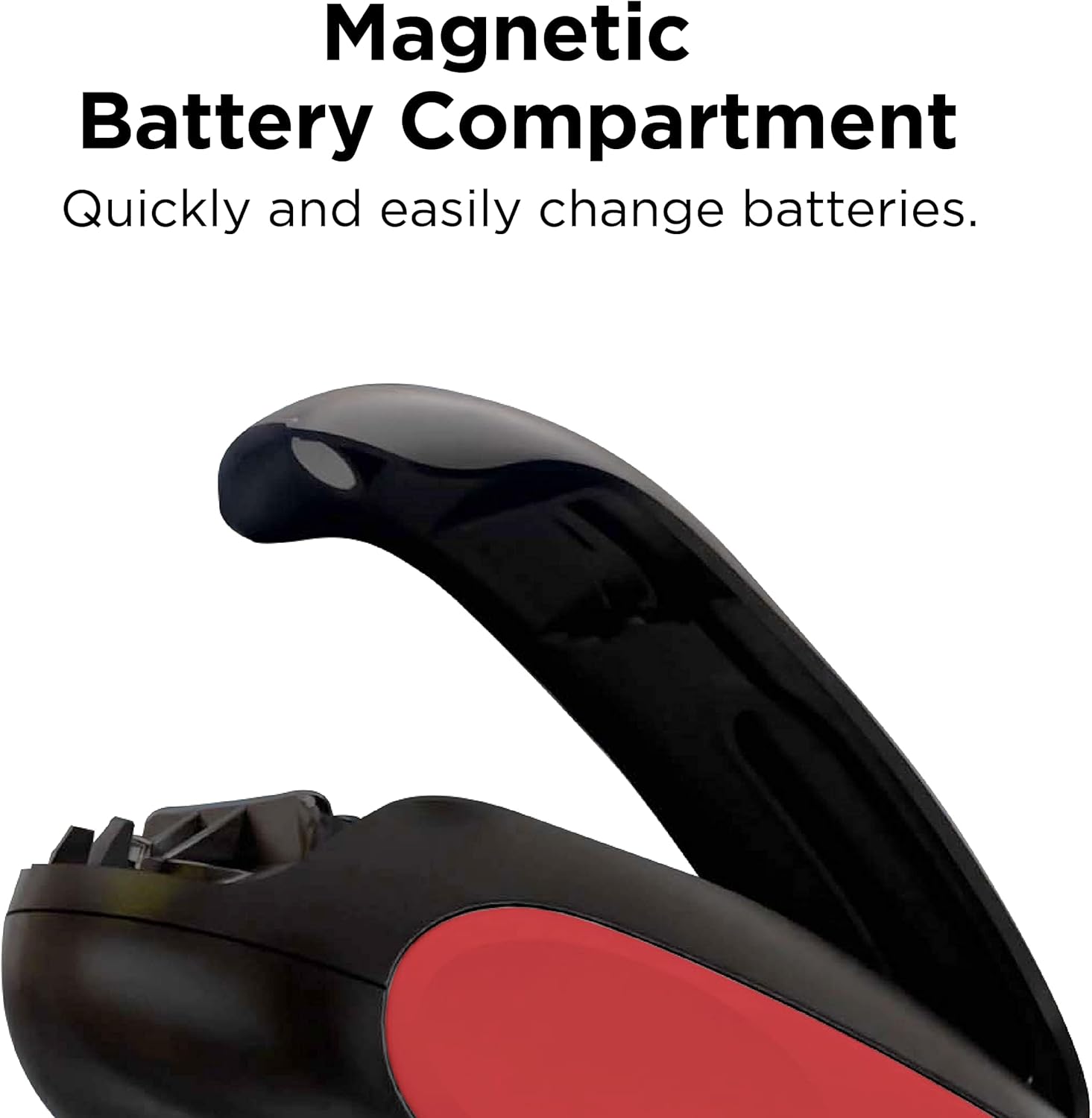 Kitchen Mama One-To-Go Electric Can Opener - Red