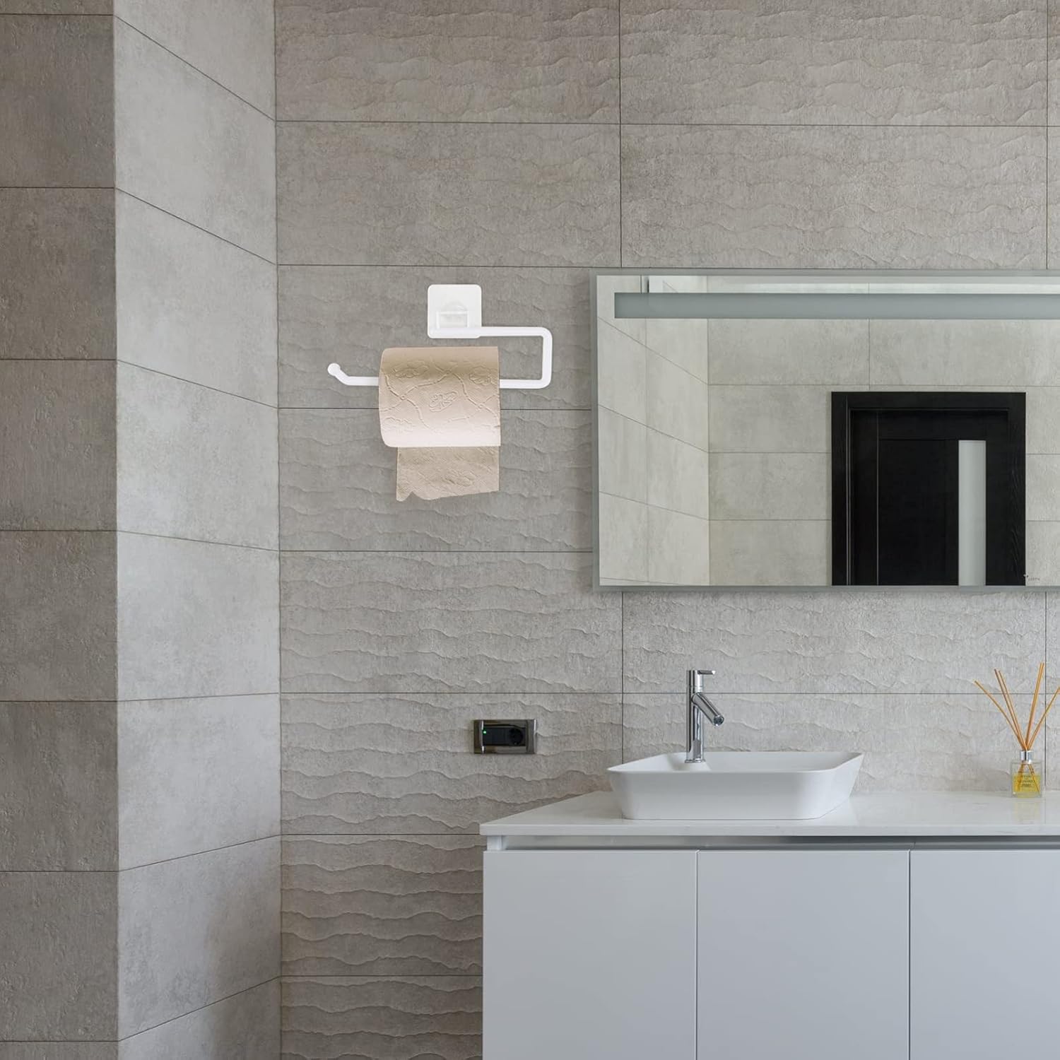Stylish Wall-Mounted Toilet Paper Holder