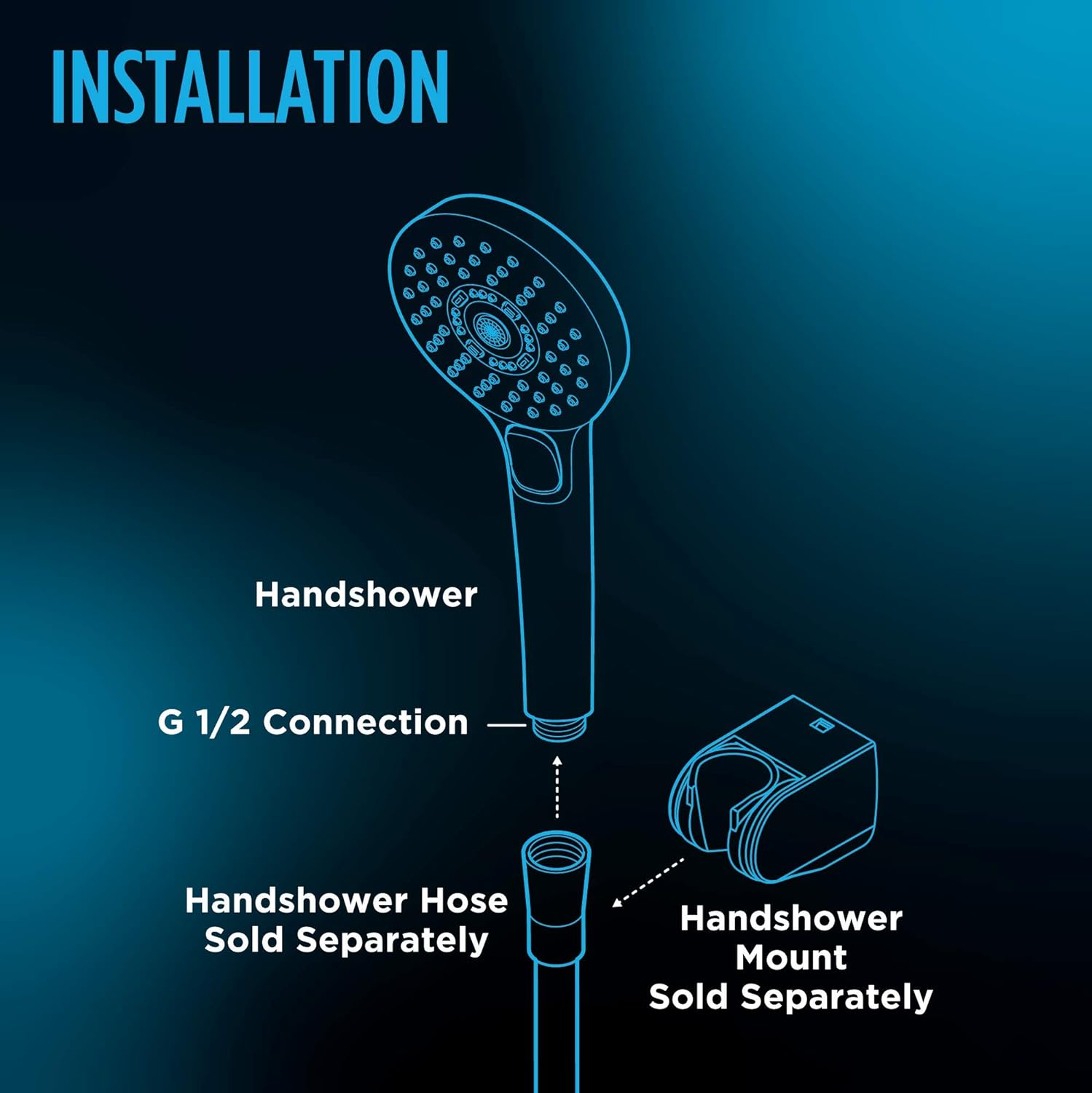 TOTO 4-inch Polished Chrome High-Performance Showerhead
