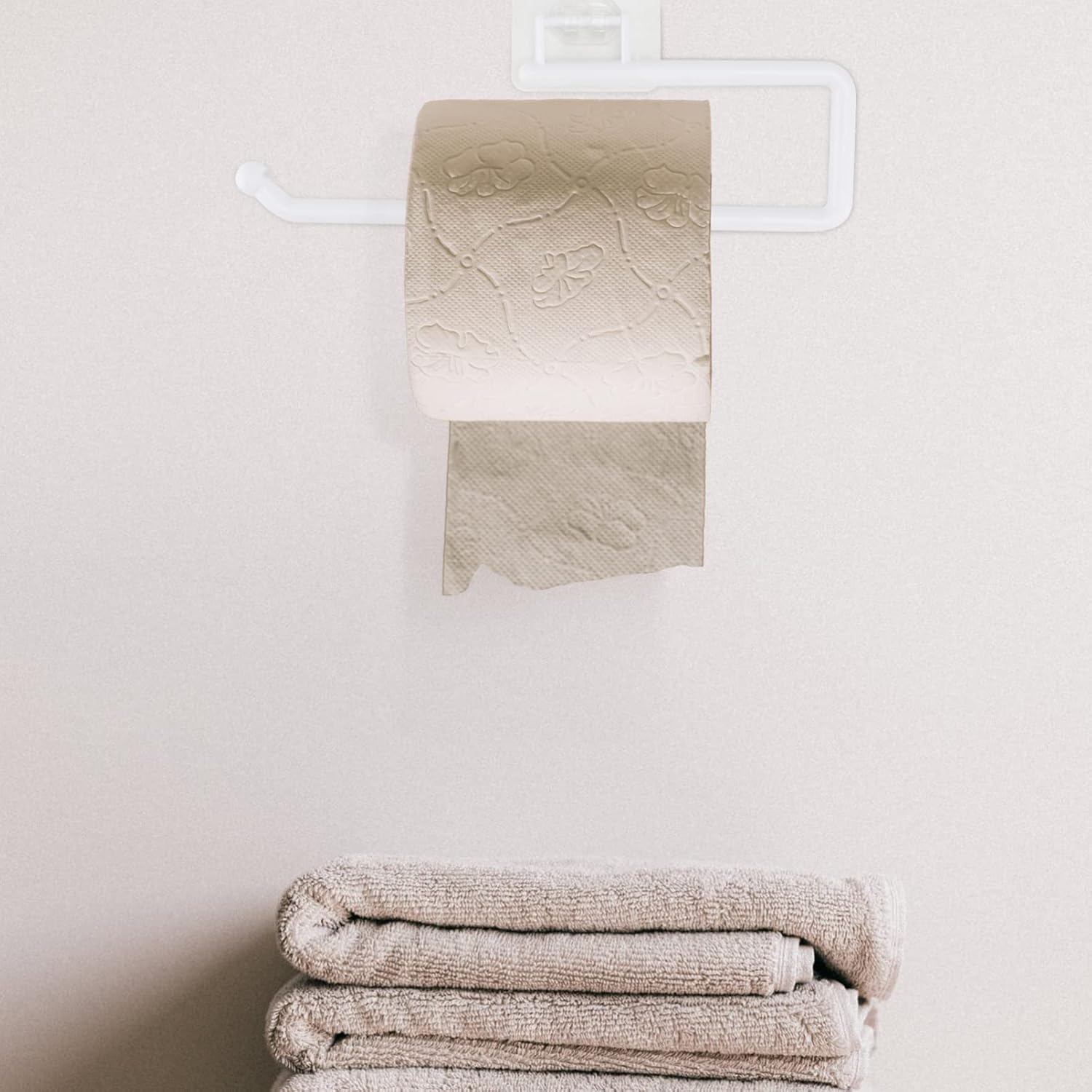 Stylish Wall-Mounted Toilet Paper Rack