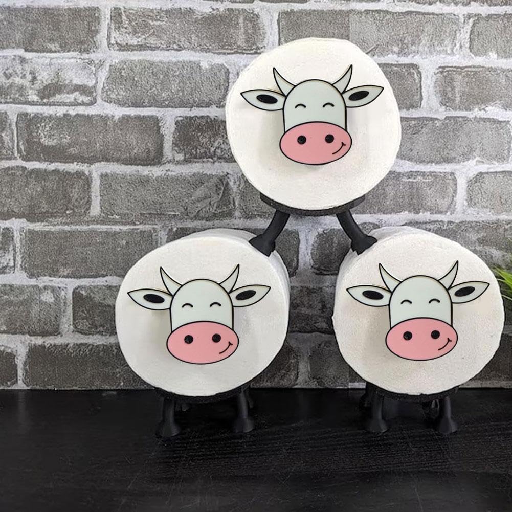 Funny Cow Toilet Paper Holder Add Some Fun to Your Bathroom