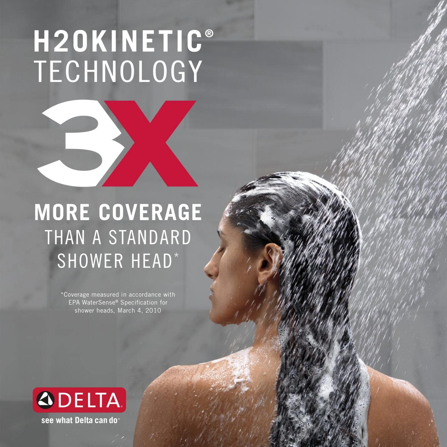 Vibrant Delta H2Okinetic Pure_specs_precinctingShowerhead