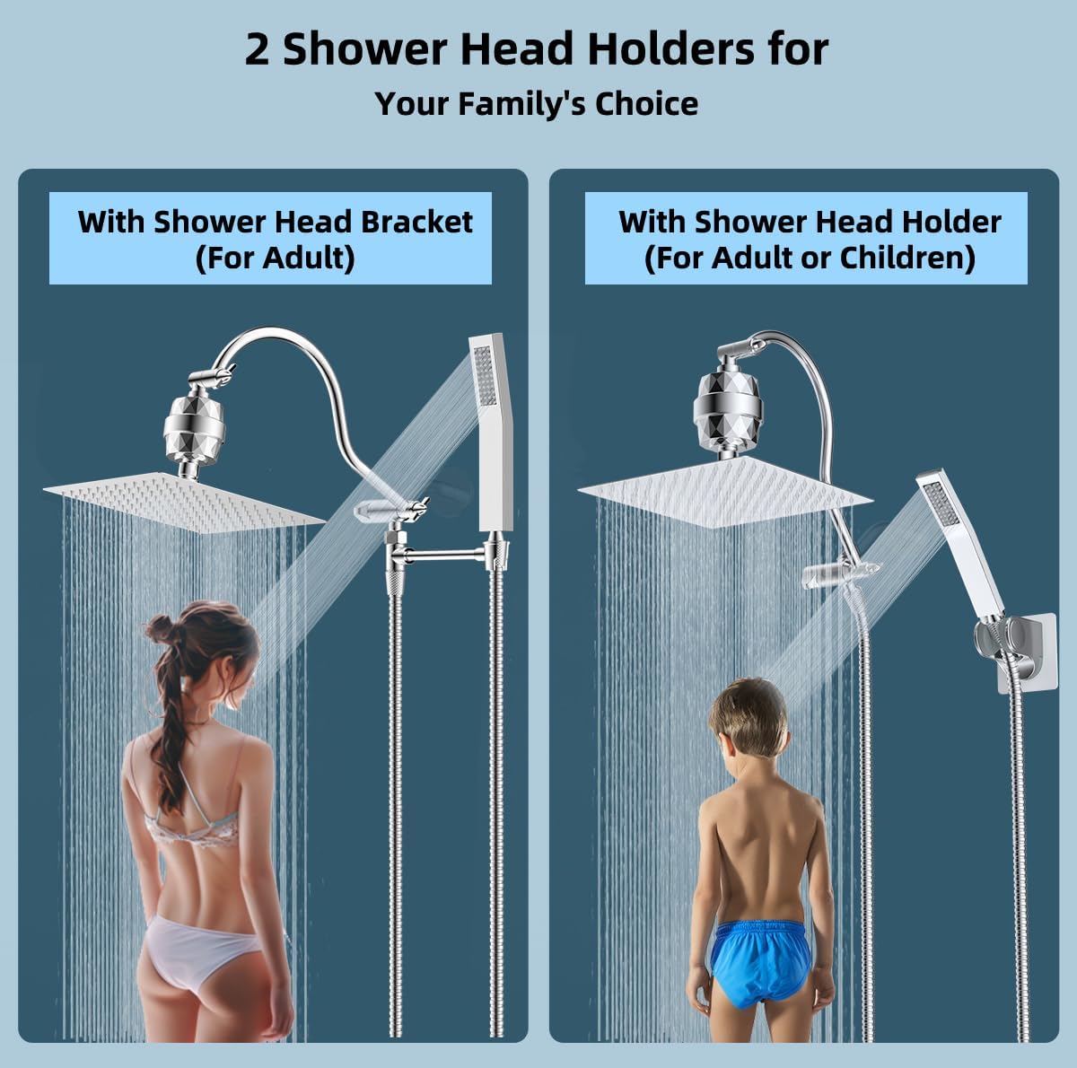 RainStrike 12 Filtered Rainfall Shower Head