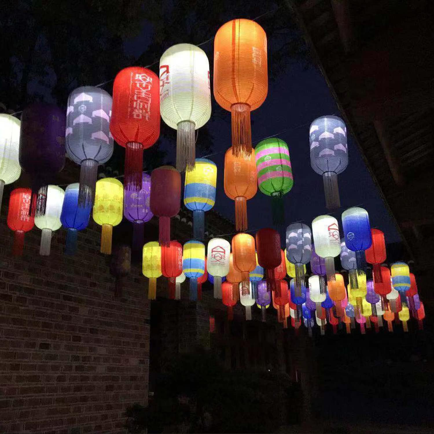 KITOSUN 30 Pack Warm White Paper Lantern LED Lights