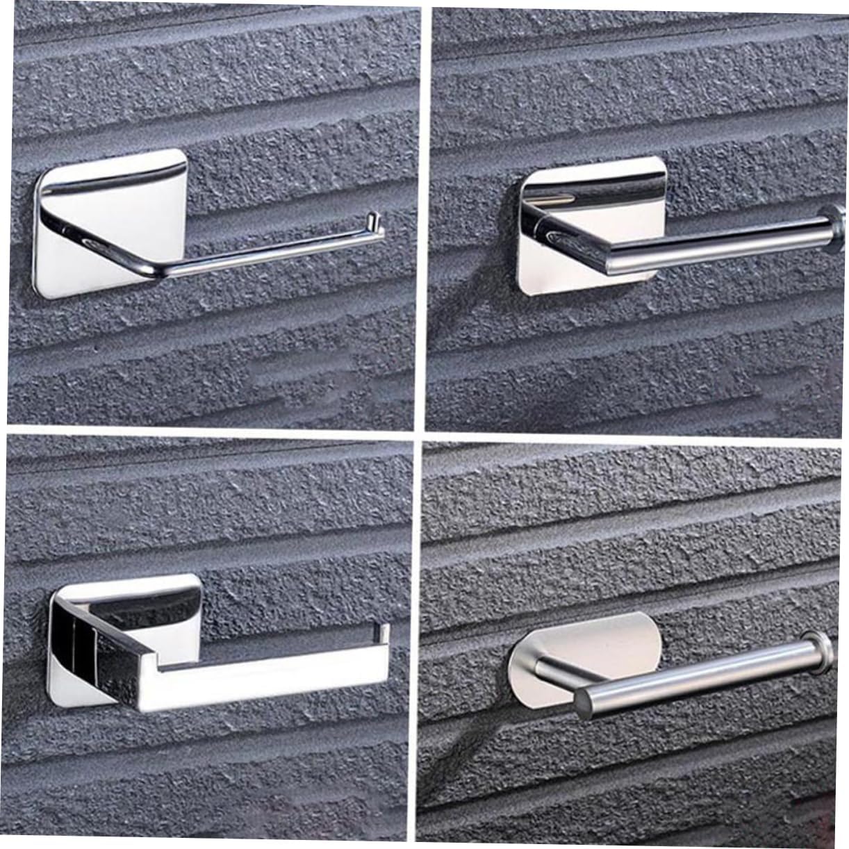 STOBOK Stainless Steel Roll Holder