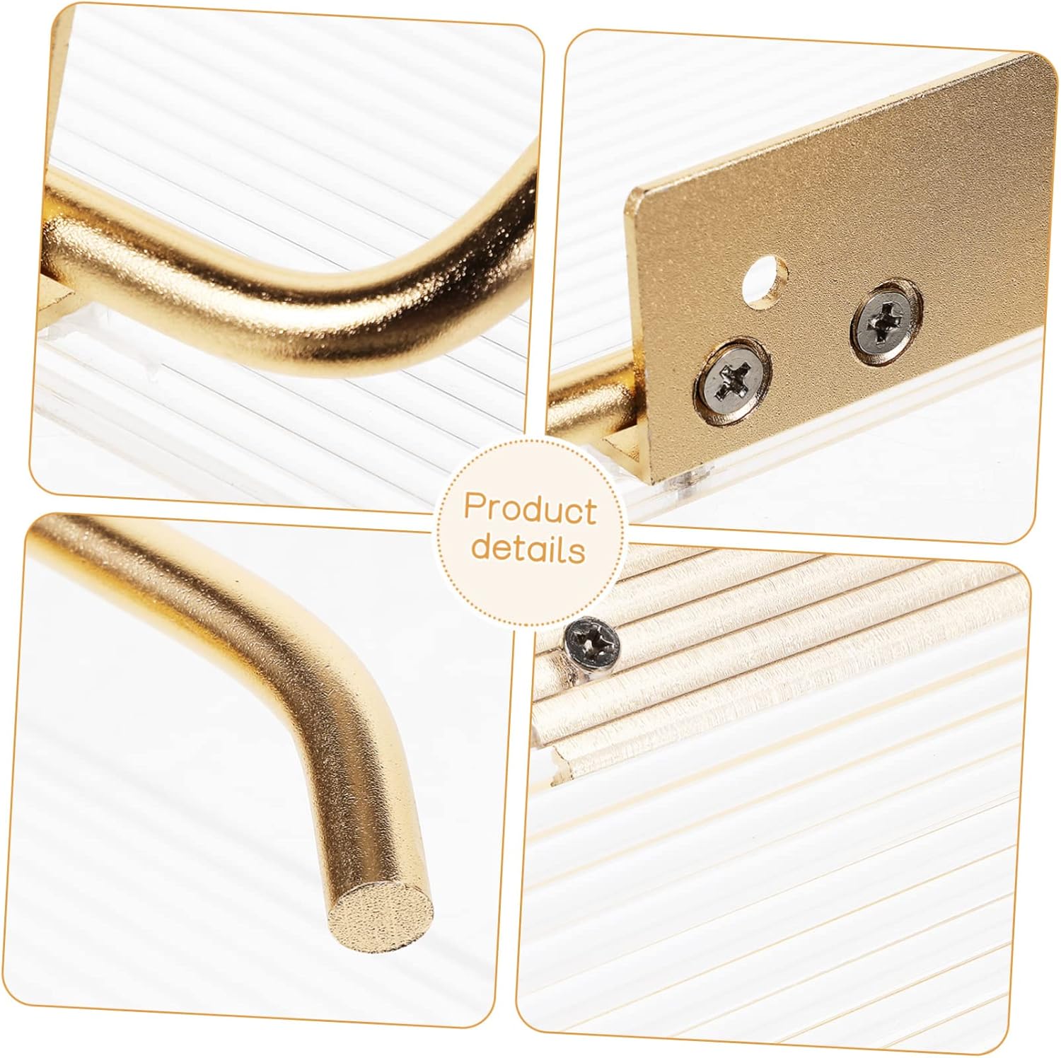 OSALADI Wall-Mounted Paper Towel Holder with Phone Shelf Durable and Space-Saving