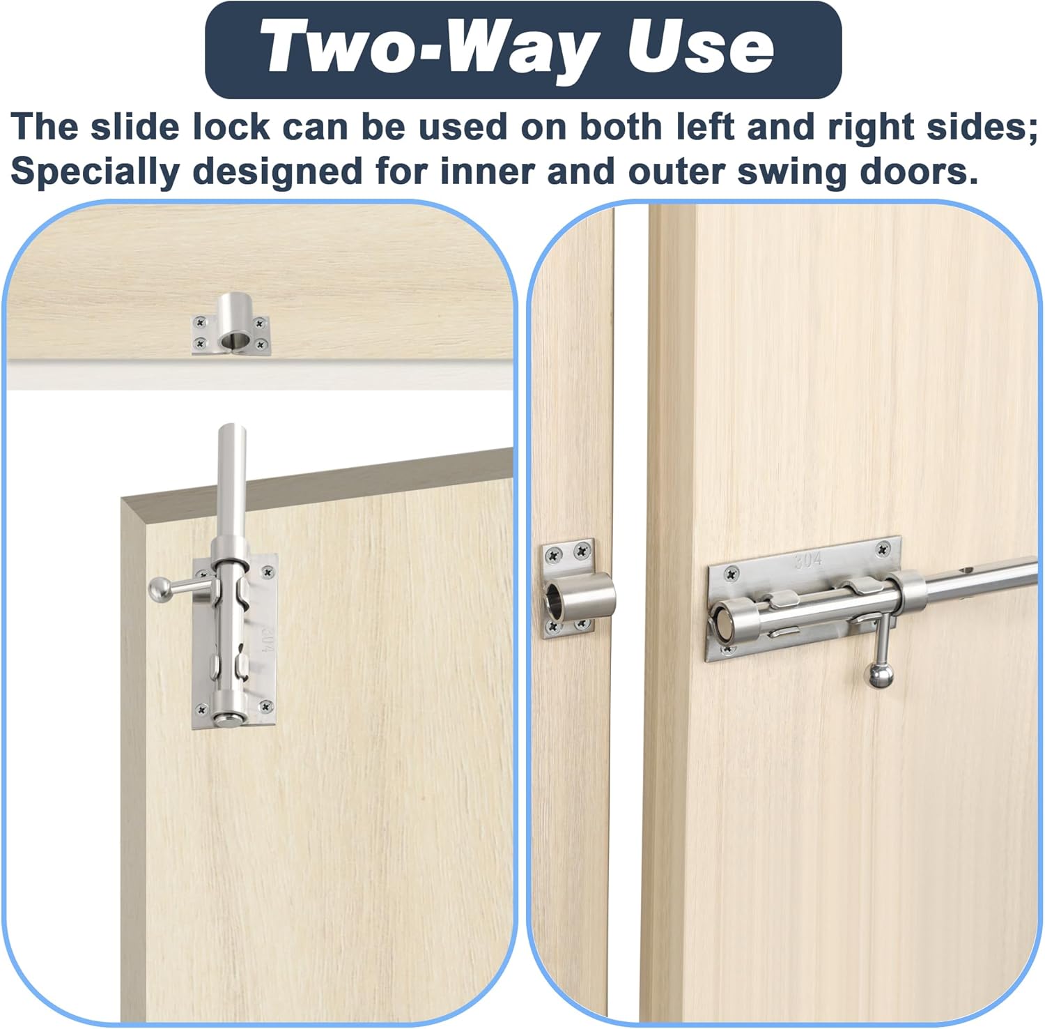 Alise Stainless Steel Gate Latch Heavy Duty