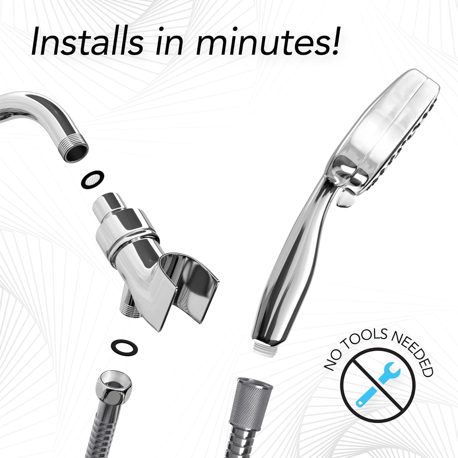 Matstrom Handheld Shower Head spa-grade performance for everyday use